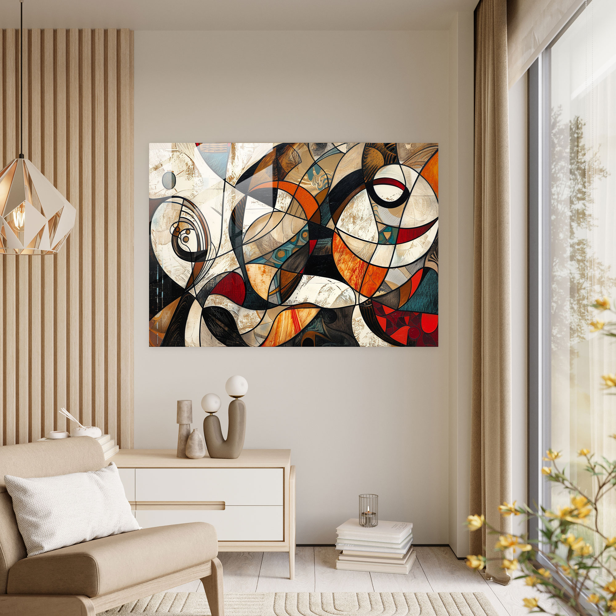 Pablo Picasso Glass Wall Art Home Decoration - Pablo Picasso, Home Decoration, Modern Art, Glass Print