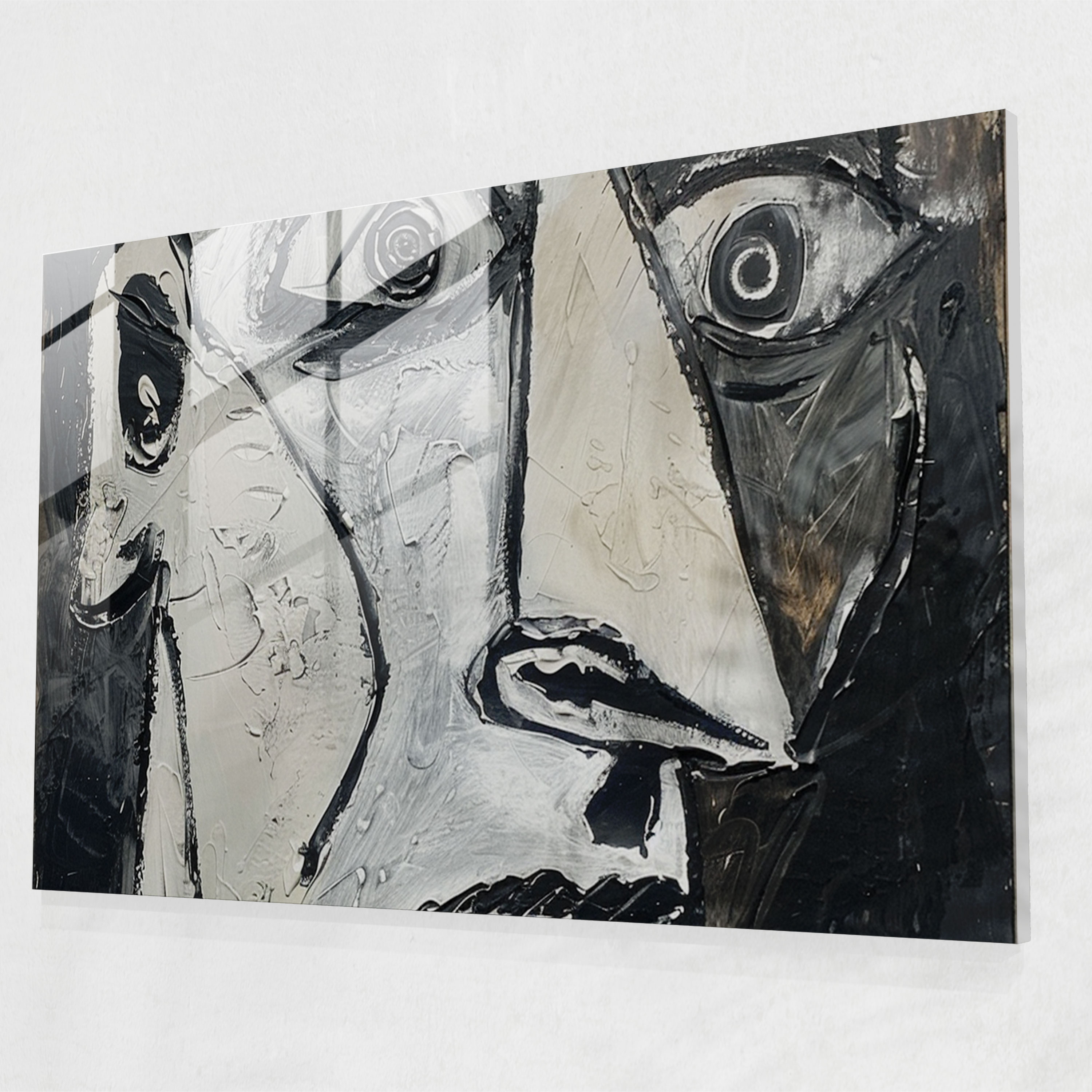 Blue Period Pablo Picasso Home Decoration - Pablo Picasso, Glass Print, Glass Wall Art, Wall Decoration