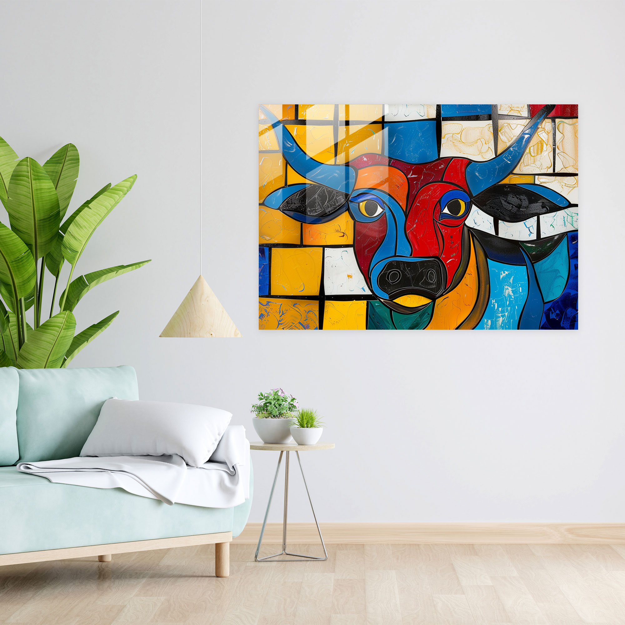 Pablo Picasso Glass Wall Art Wall Decoration - Pablo Picasso, Home Decoration, Pablo Picasso, Modern Art