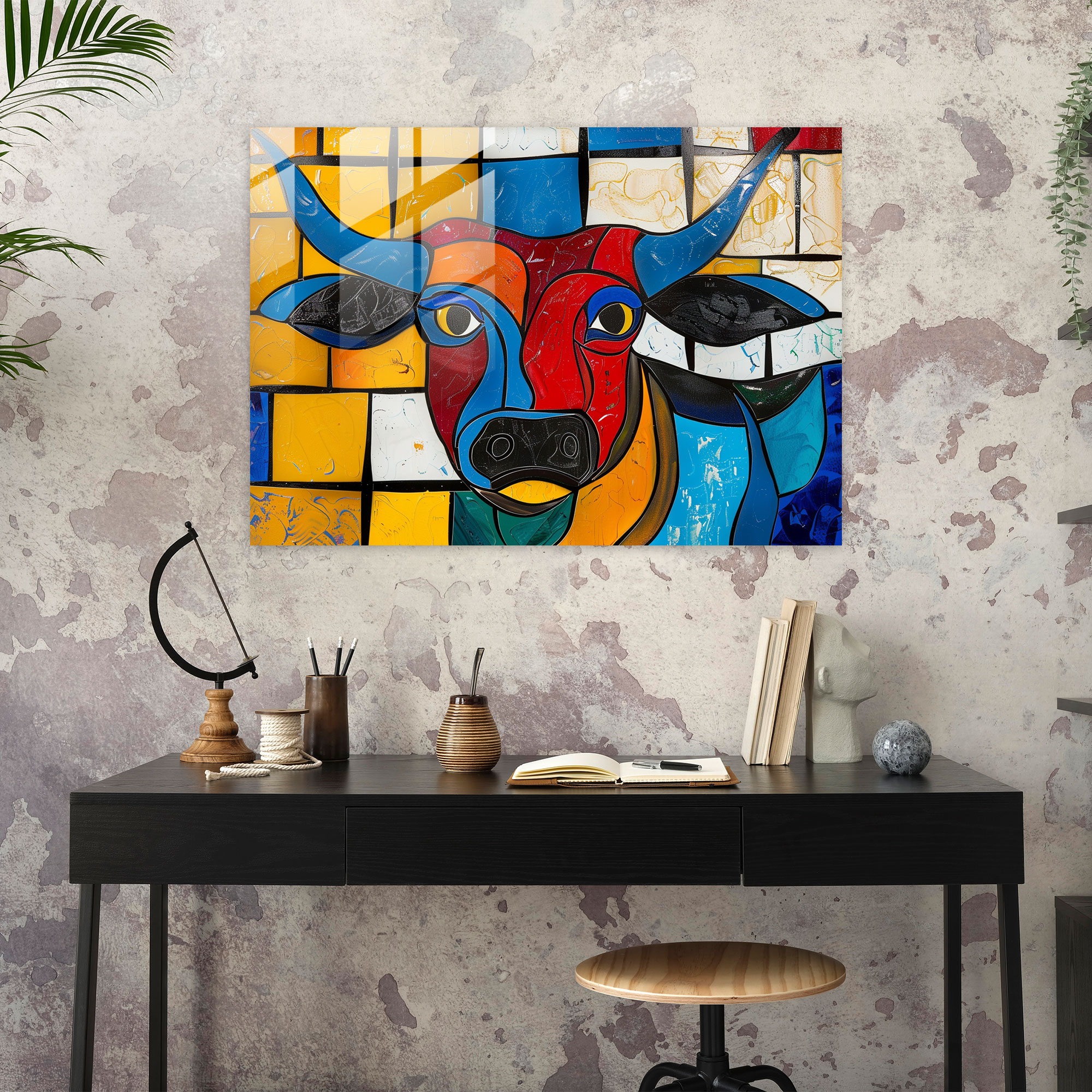 Pablo Picasso Glass Wall Art Wall Decoration - Pablo Picasso, Home Decoration, Pablo Picasso, Modern Art