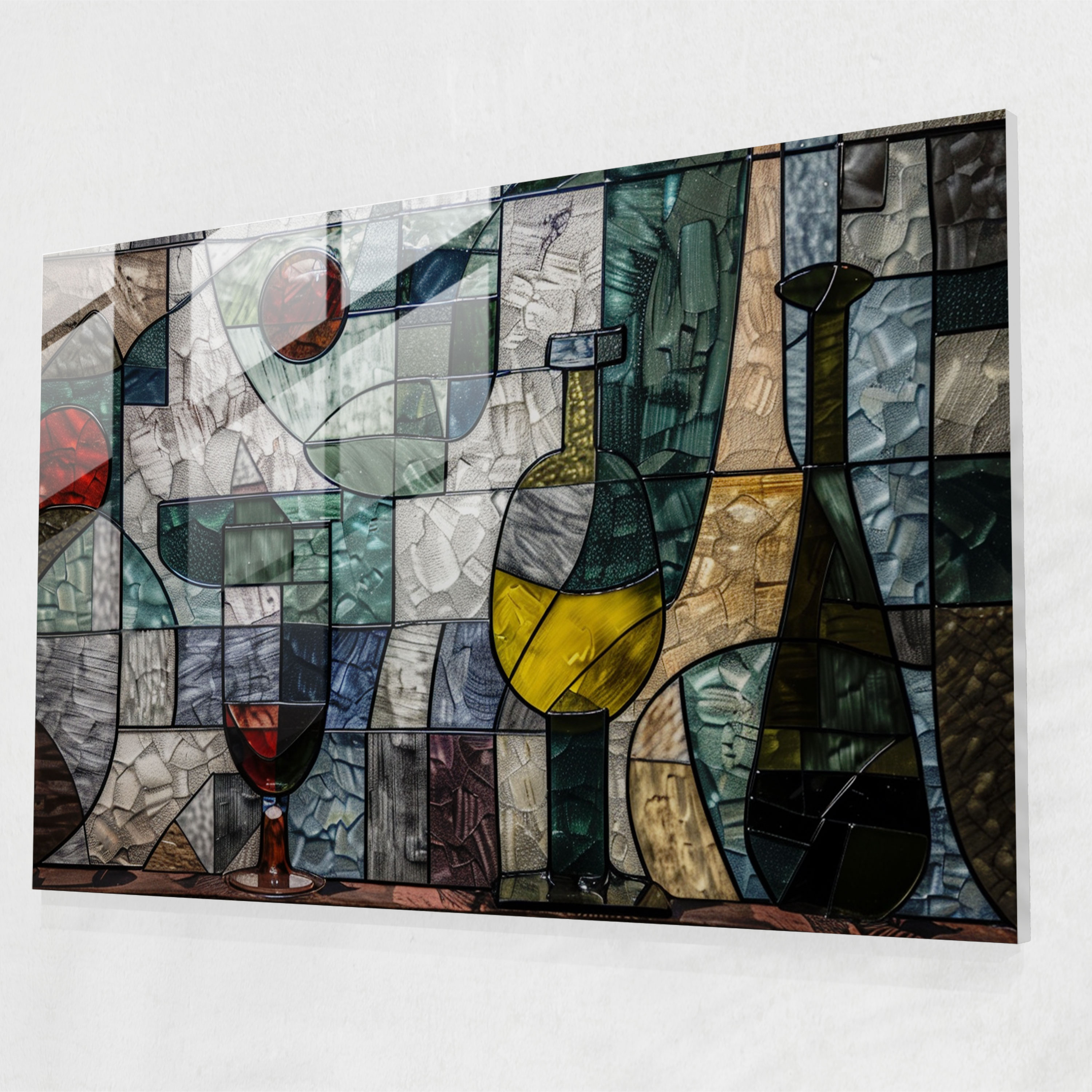 Pablo Picasso Glass Wall Art Wall Decoration - Pablo Picasso, Wall Decoration, Still Life, Glass Wall Art