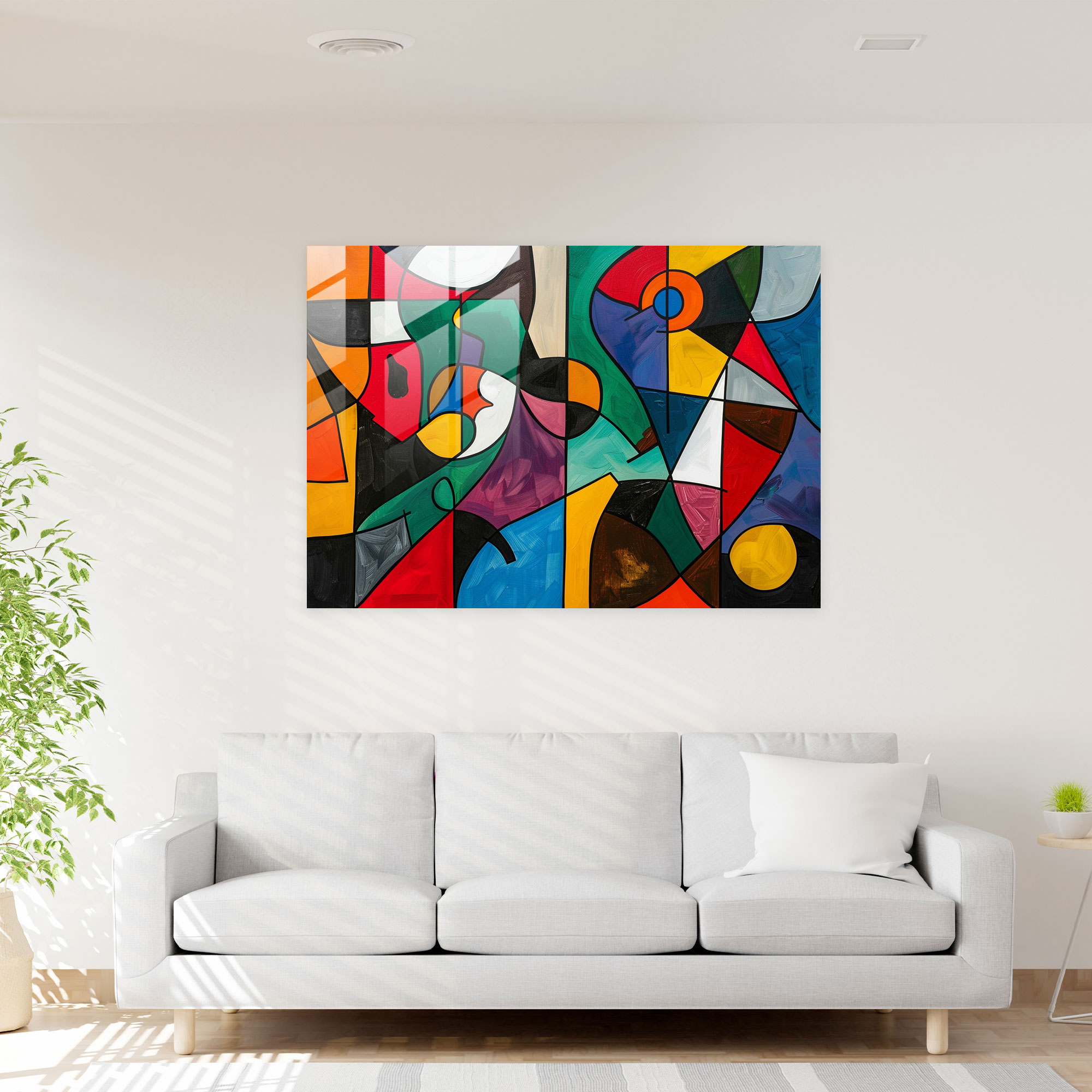 Pablo Picasso Glass Wall Art - Pablo Picasso, Glass Wall Art, Abstract Art, Pablo Picasso
