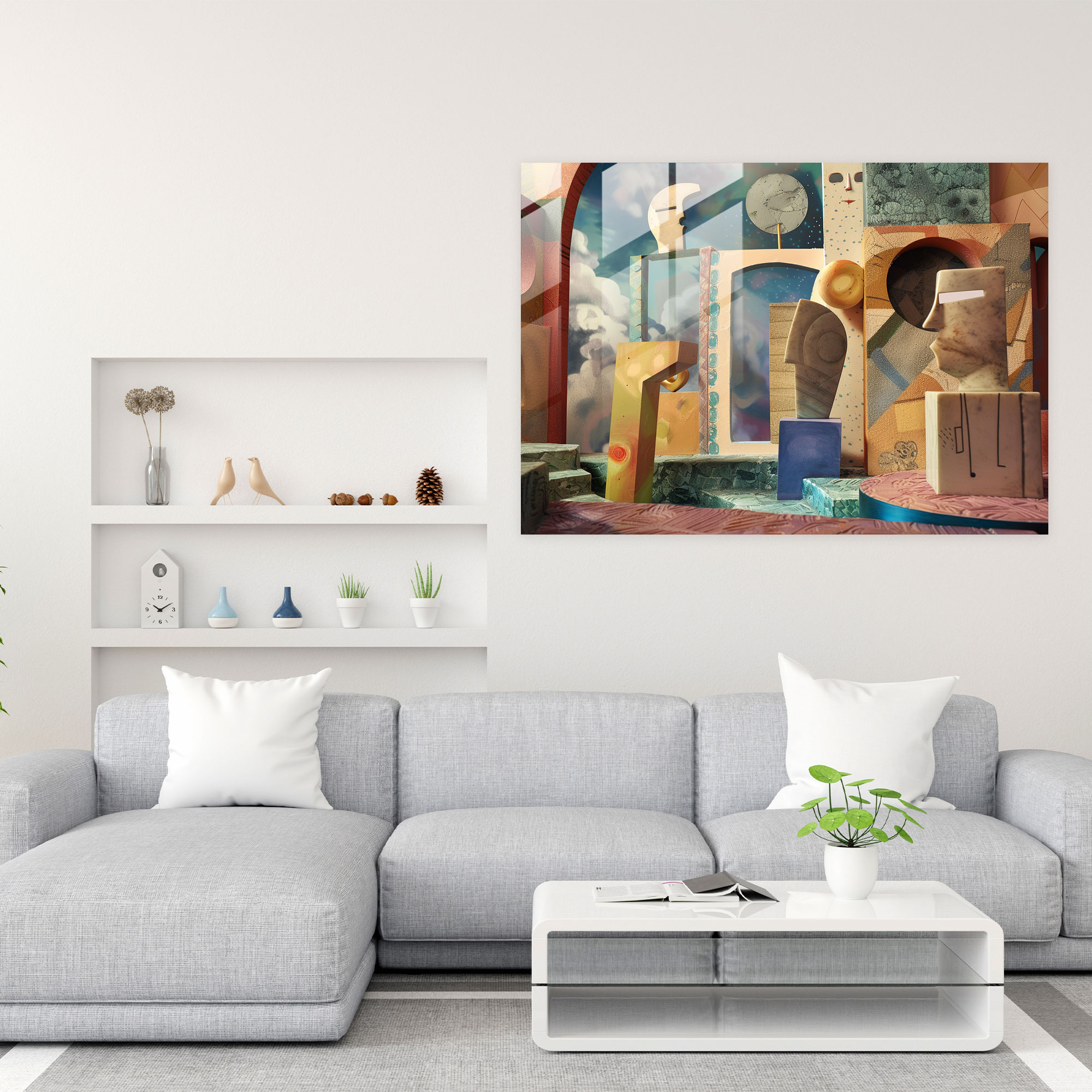 Pablo Picasso Home Decoration - Pablo Picasso, Pablo Picasso, Glass Print, Modern Art