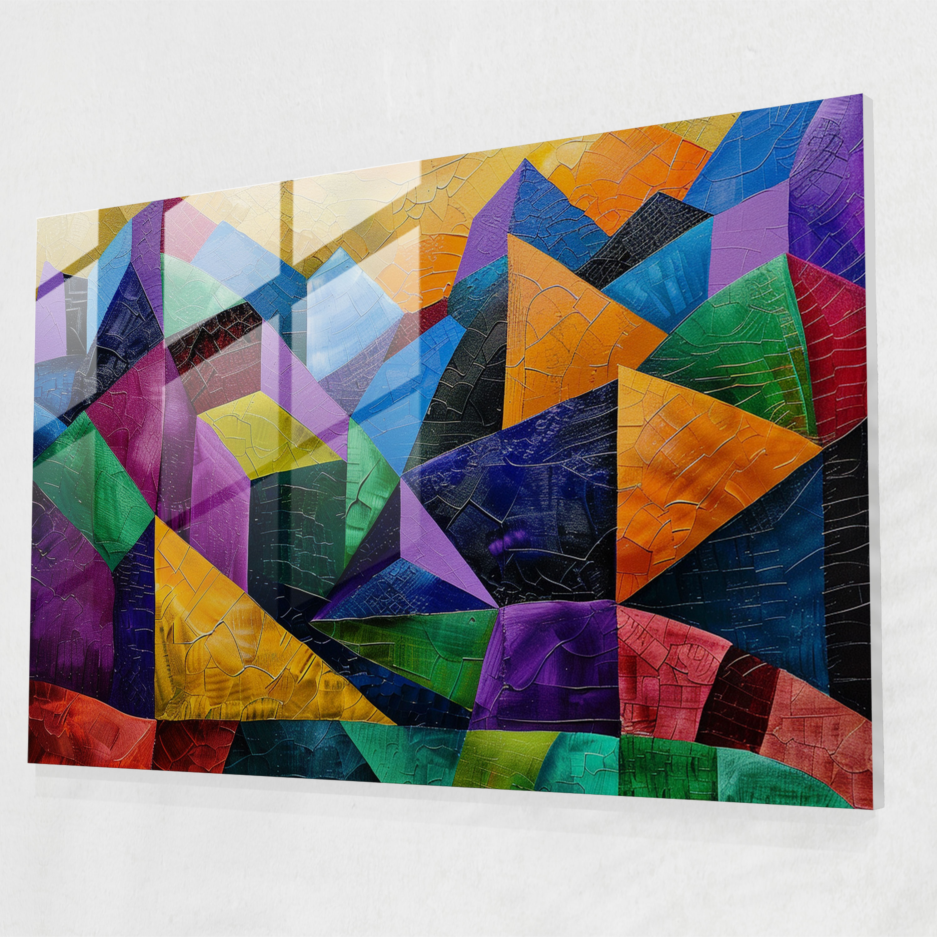 Pablo Picasso Glass Print - Pablo Picasso, Glass Print, Modern Art, Vibrant Colors