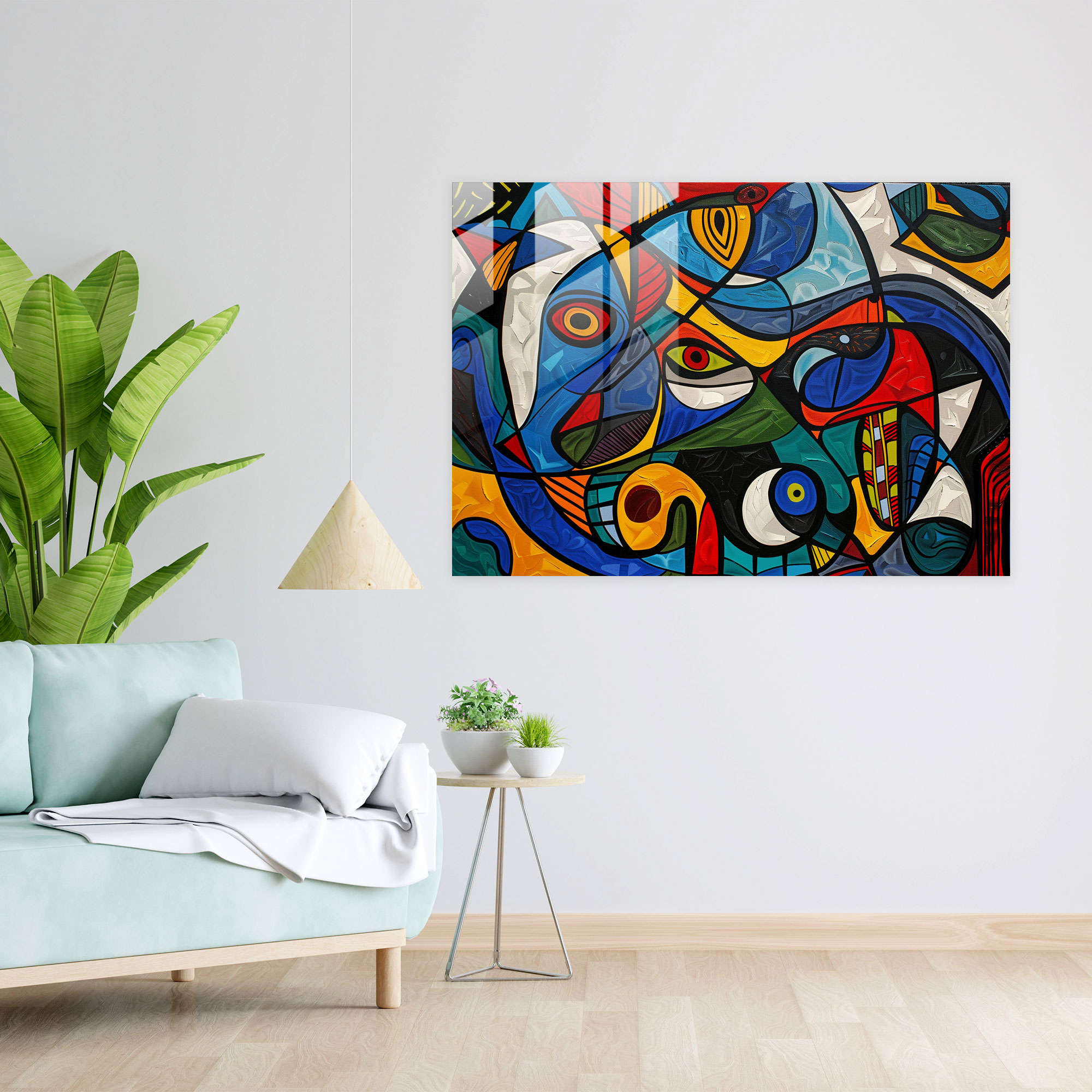 Pablo Picasso Glass Art - Pablo Picasso, Decor Choice, Modern Art, Abstract Design