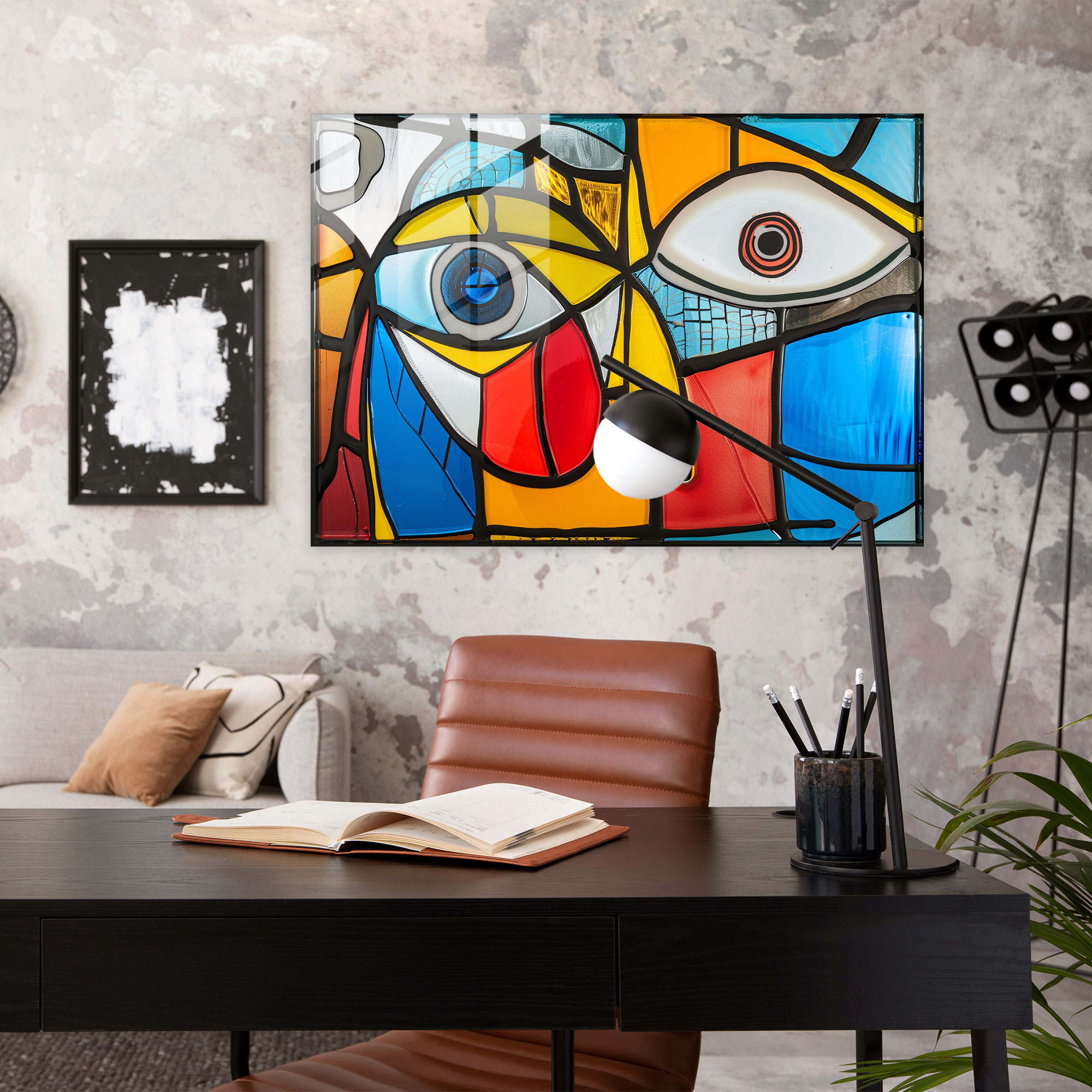Minimalist Pablo Picasso Glass Art - Pablo Picasso, Pablo Picasso, Glass Art, Glass Print