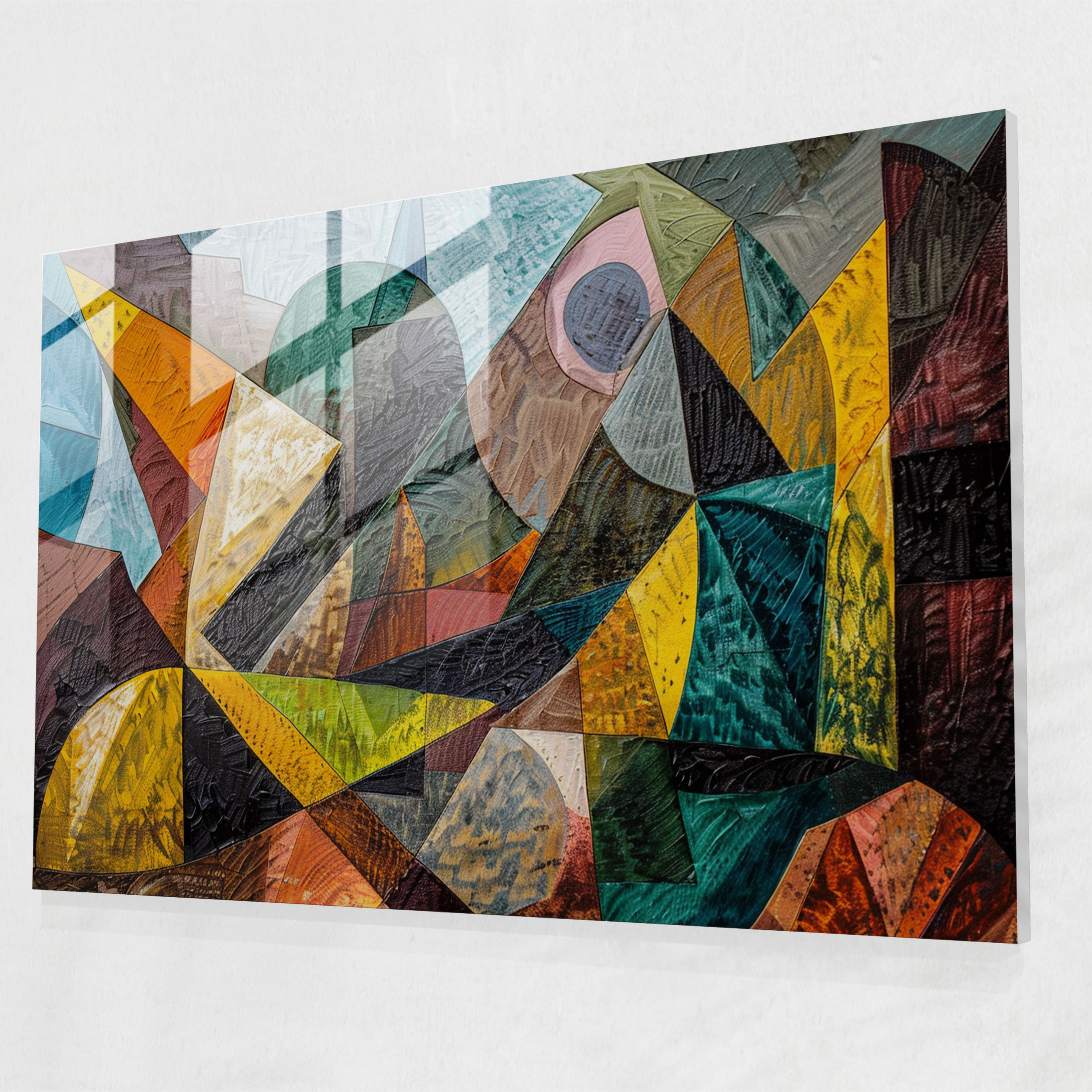 Cubist Glass Art Decor By Pablo Picasso - Pablo Picasso, Glass Art, Wall Decoration, Pablo Picasso
