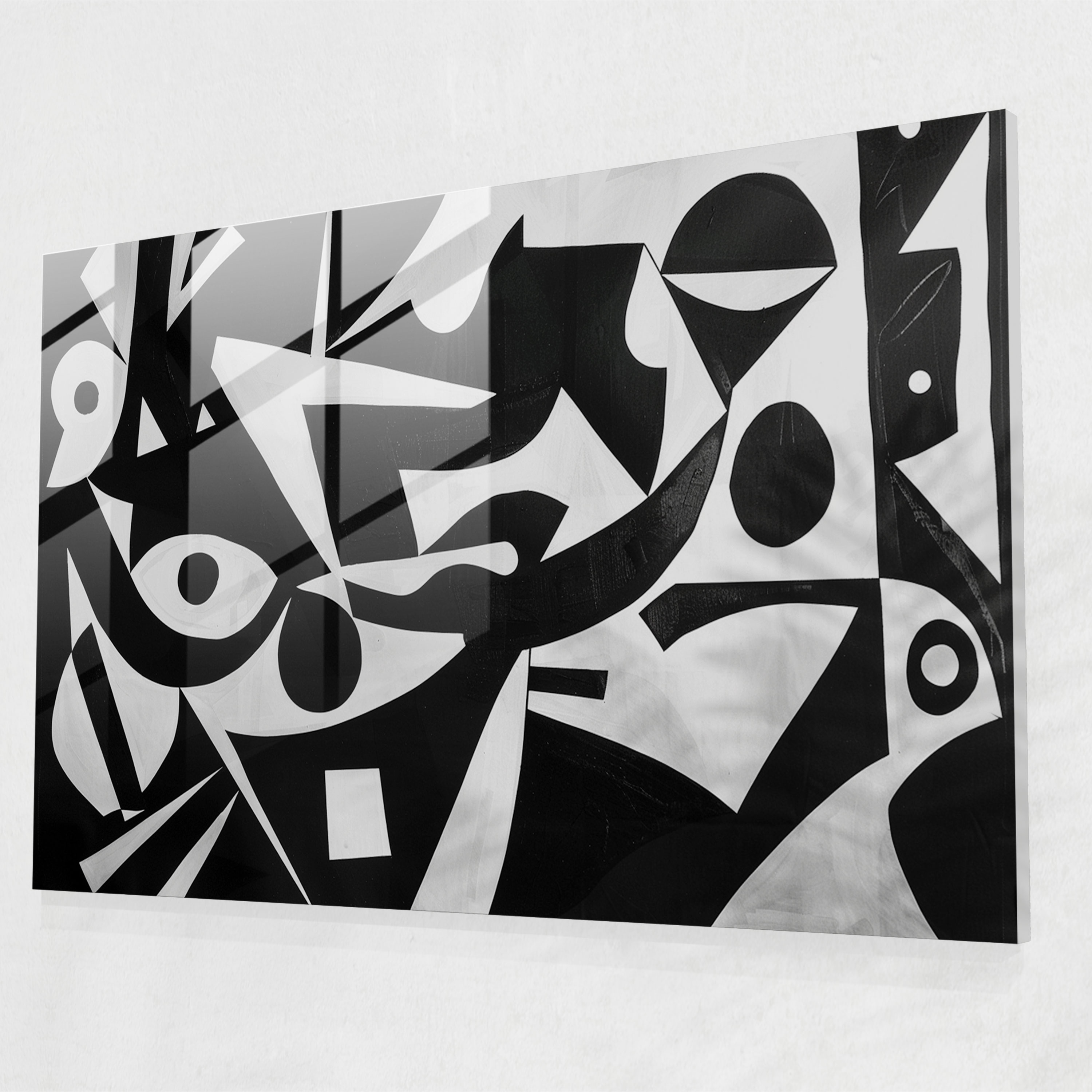Abstract Glass Wall Decoration By Pablo Picasso - Pablo Picasso, Pablo Picasso, Home Decoration, Modern Art