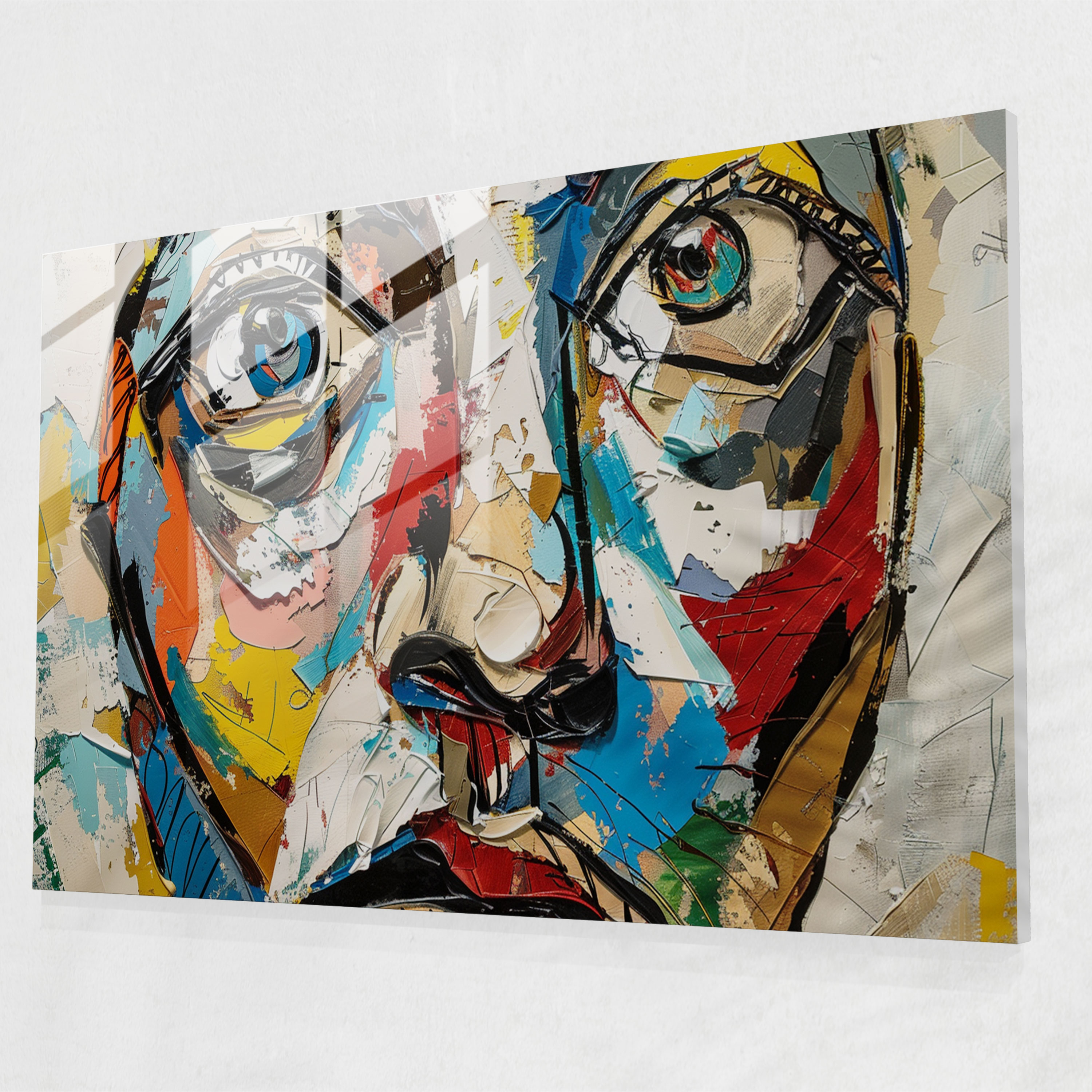 Abstract Glass Wall Art Decor By Pablo Picasso - Pablo Picasso, Modern Art, Pablo Picasso, Home Decoration