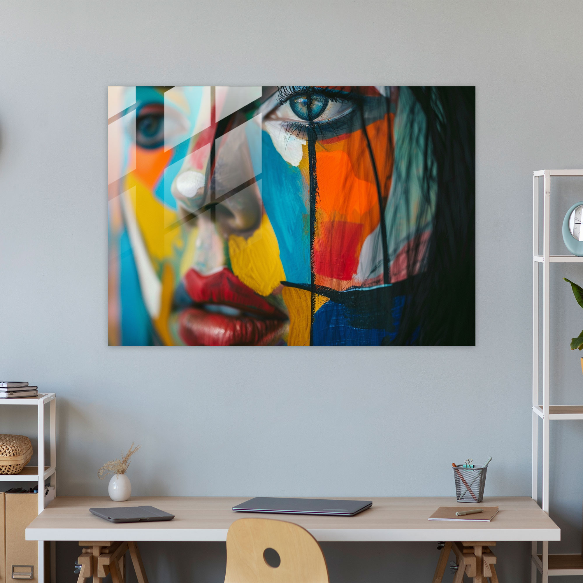 Pablo Picasso Glass Print - Pablo Picasso, Pablo Picasso, Glass Wall Art, Wall Decoration