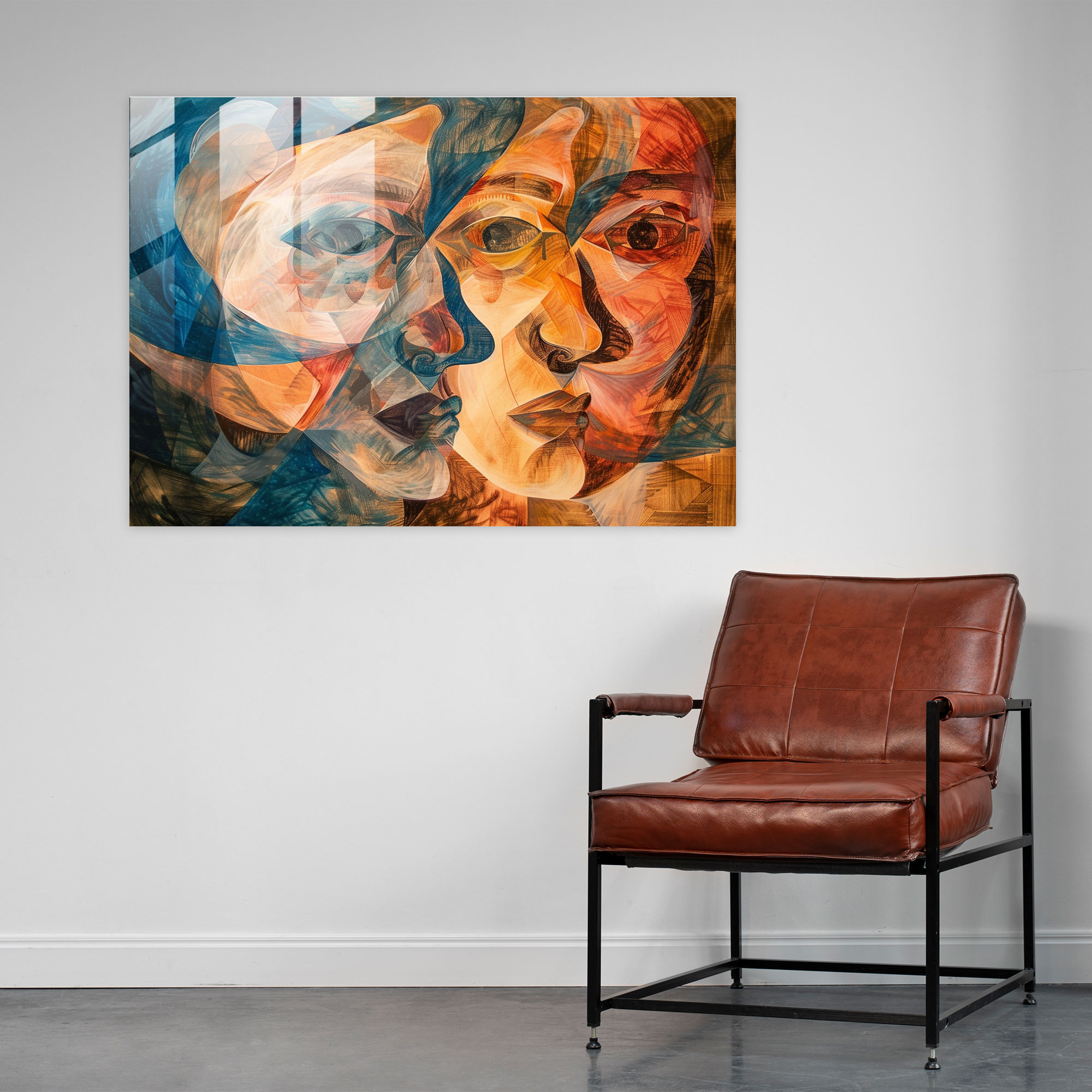 Pablo Picasso Wall Decoration - Pablo Picasso, Glass Wall Art, Wall Decoration, Glass Art