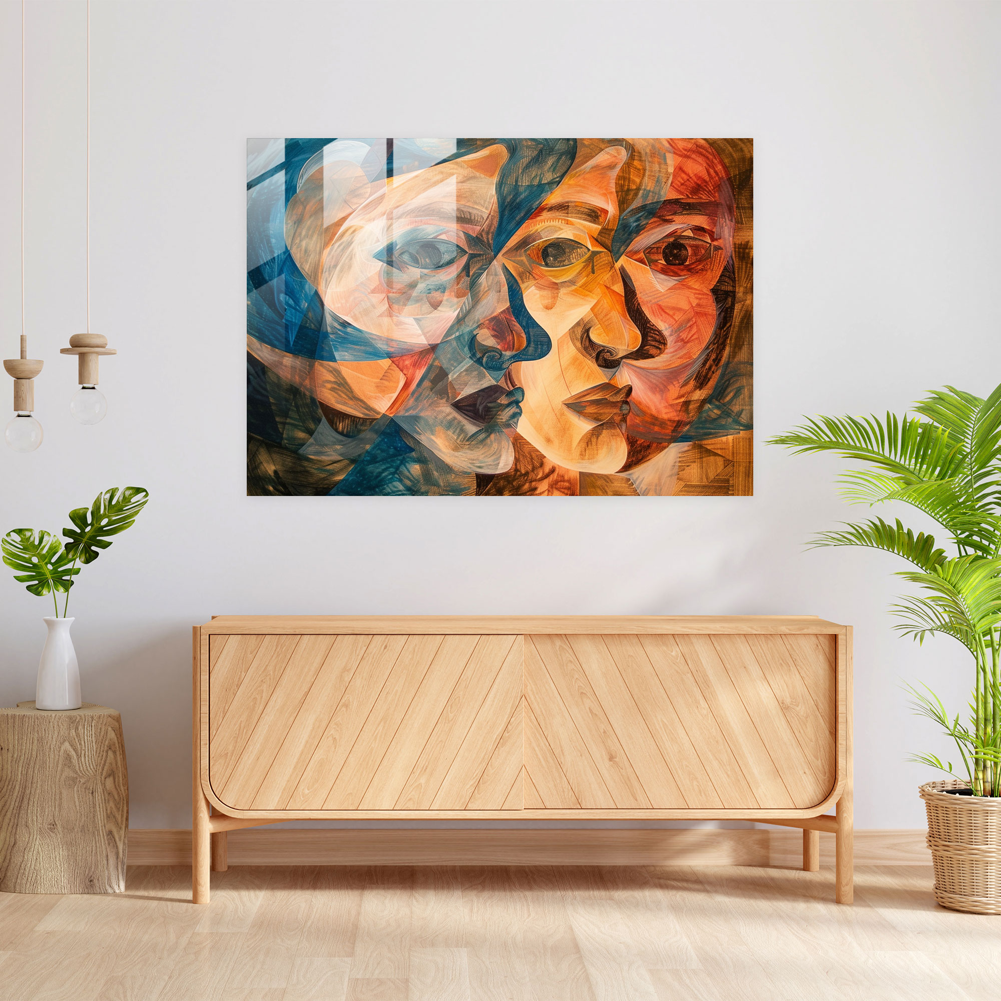 Pablo Picasso Wall Decoration - Pablo Picasso, Glass Wall Art, Wall Decoration, Glass Art