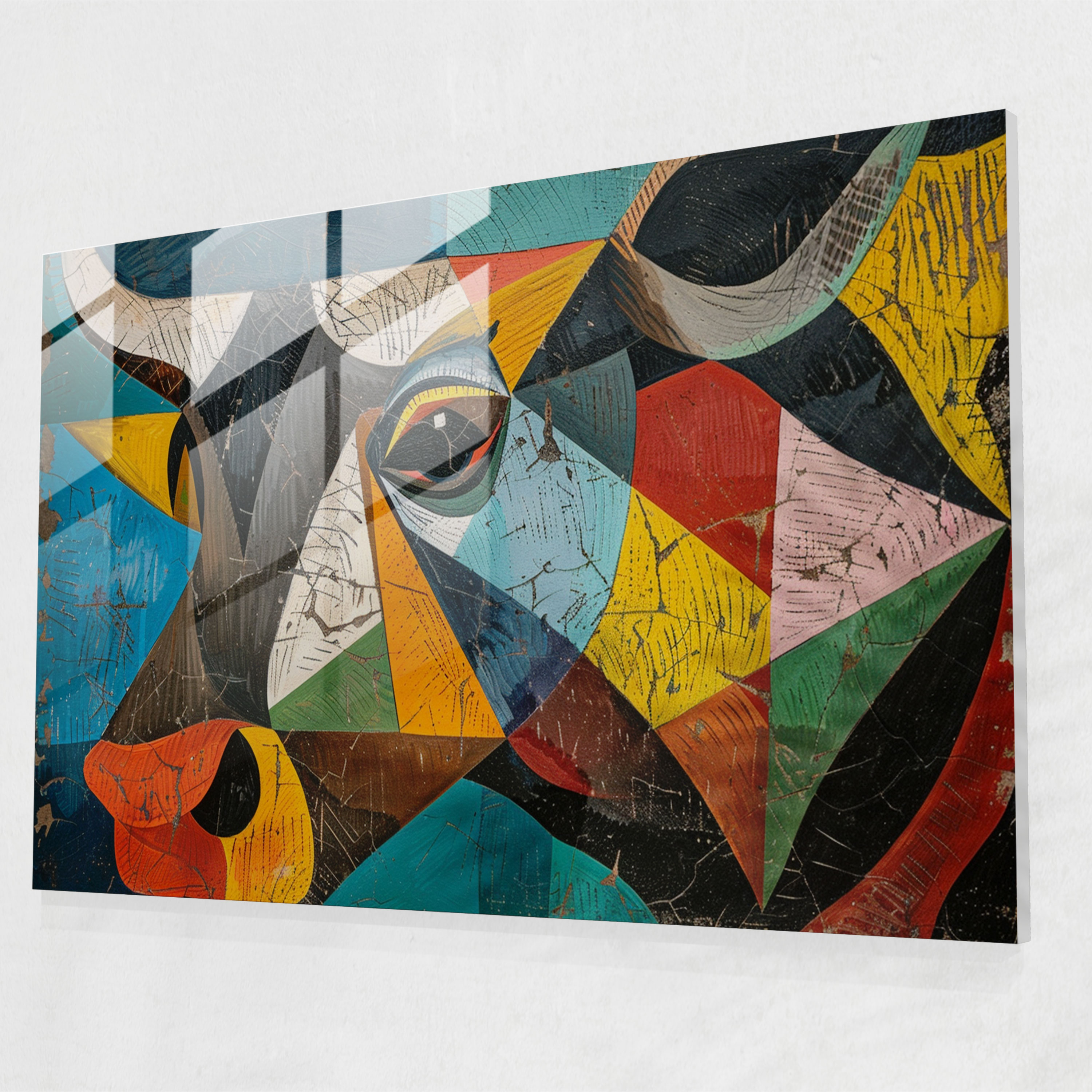 Pablo Picasso Modern Art - Pablo Picasso, Glass Print, Wall Decoration, Home Decoration