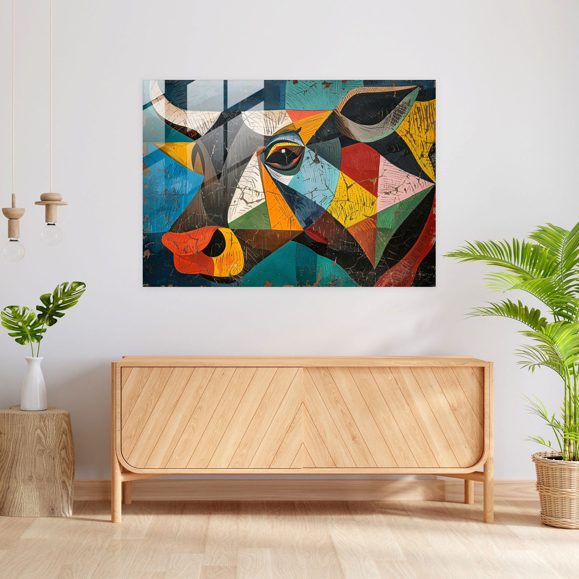Pablo Picasso Modern Art - Pablo Picasso, Glass Print, Wall Decoration, Home Decoration
