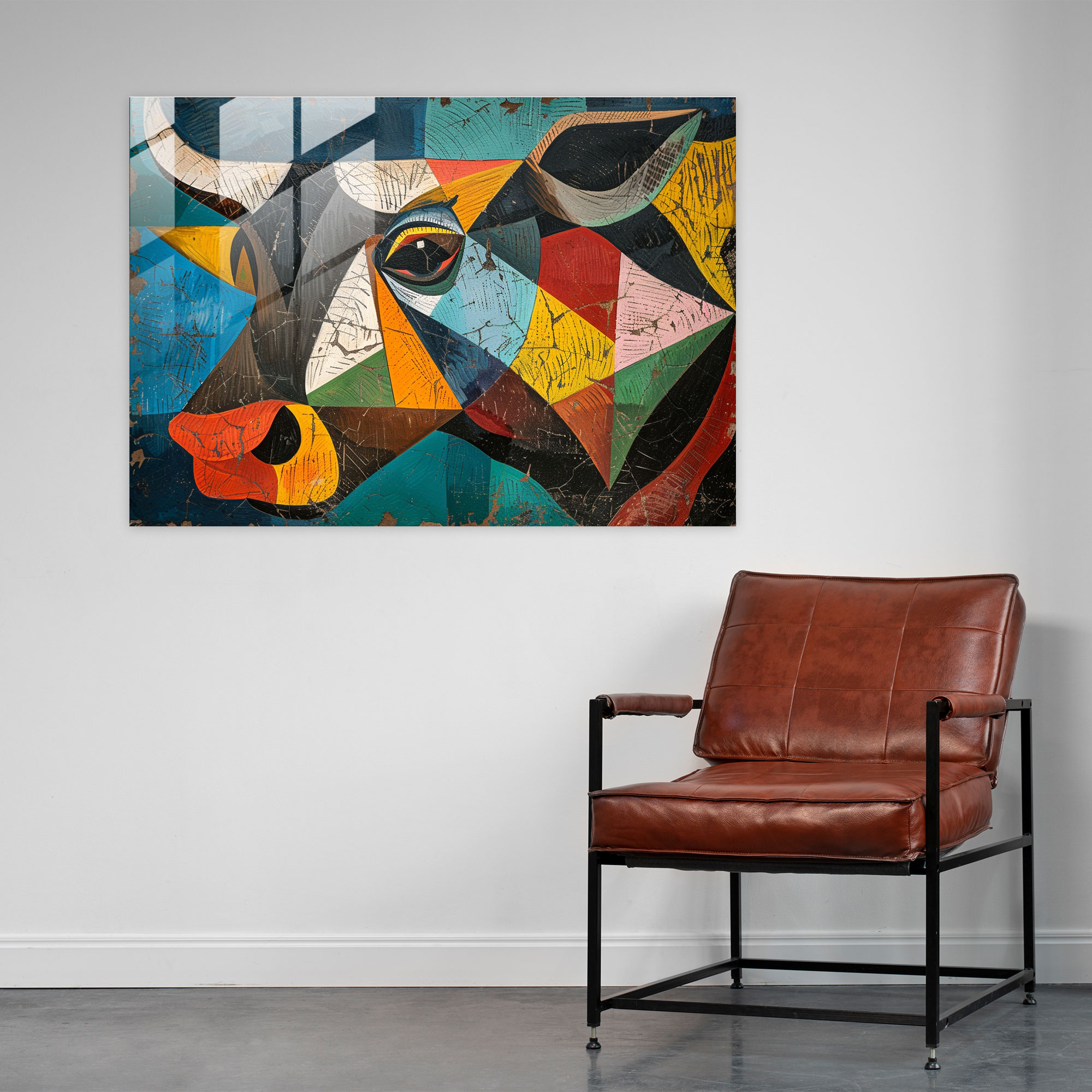 Pablo Picasso Modern Art - Pablo Picasso, Glass Print, Wall Decoration, Home Decoration