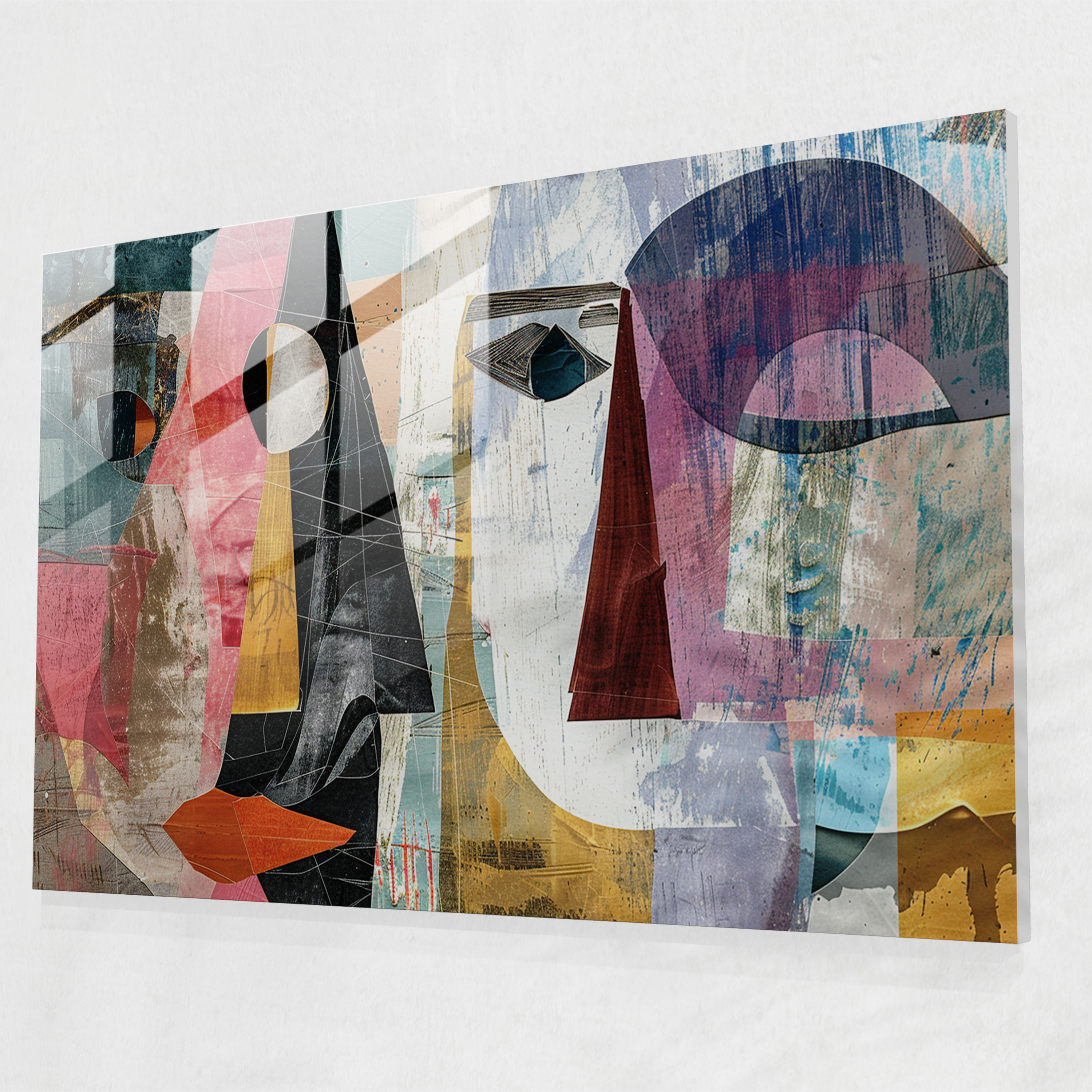Pablo Picasso Glass Print - Pablo Picasso, Home Decoration, Wall Decoration, Pablo Picasso