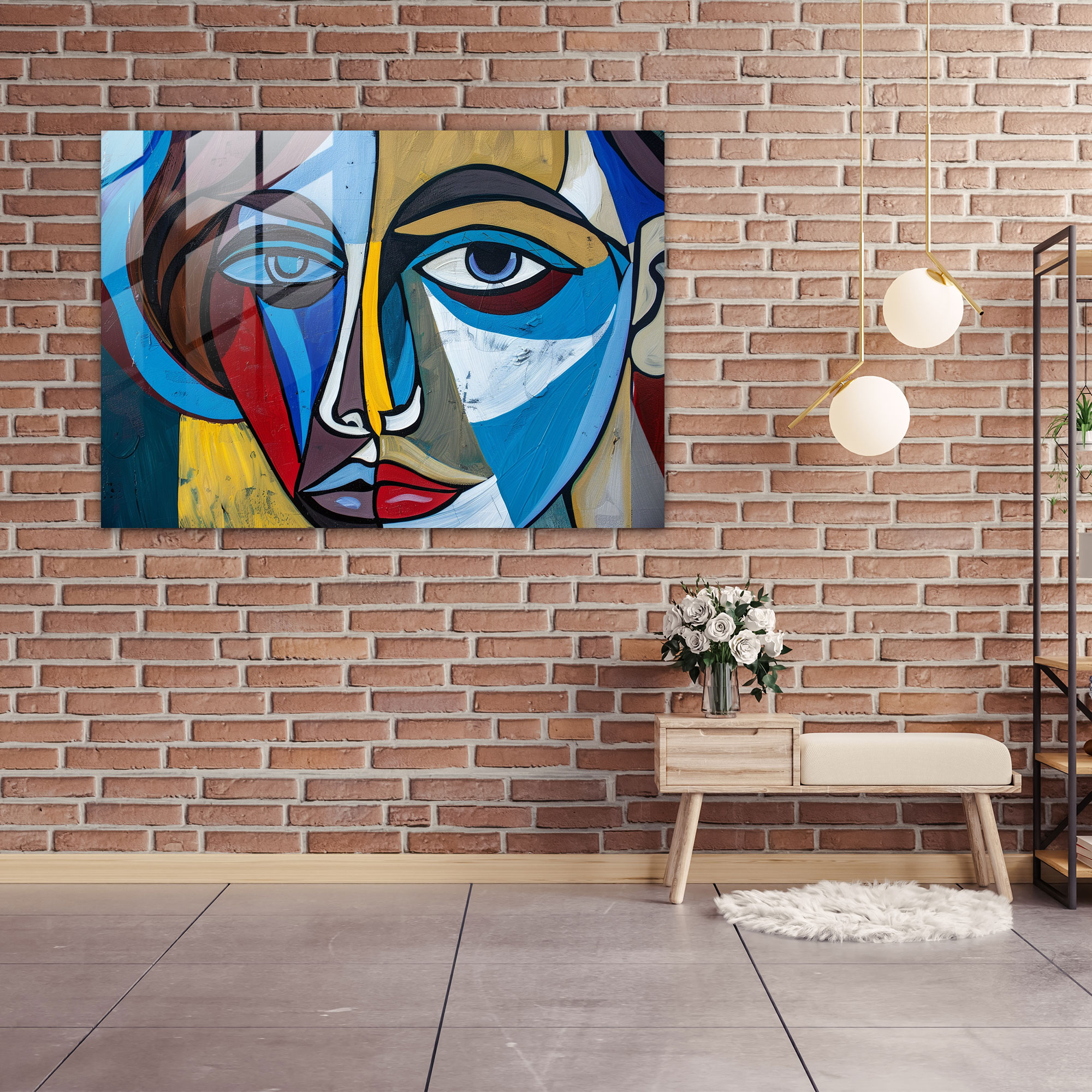 Pablo Picasso Glass Wall Art - Pablo Picasso, Glass Art, Home Decoration, Wall Decoration