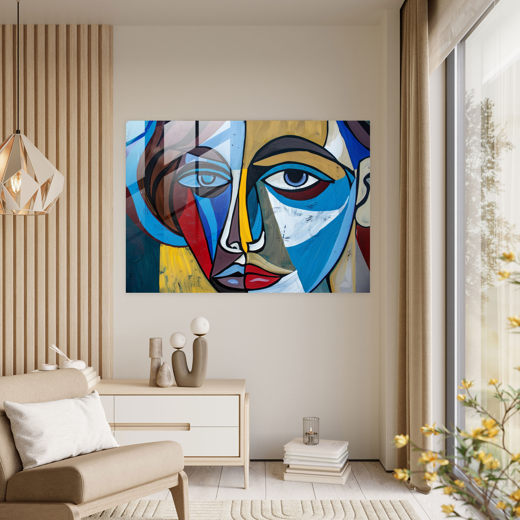 Pablo Picasso Glass Wall Art - Pablo Picasso, Glass Art, Home Decoration, Wall Decoration