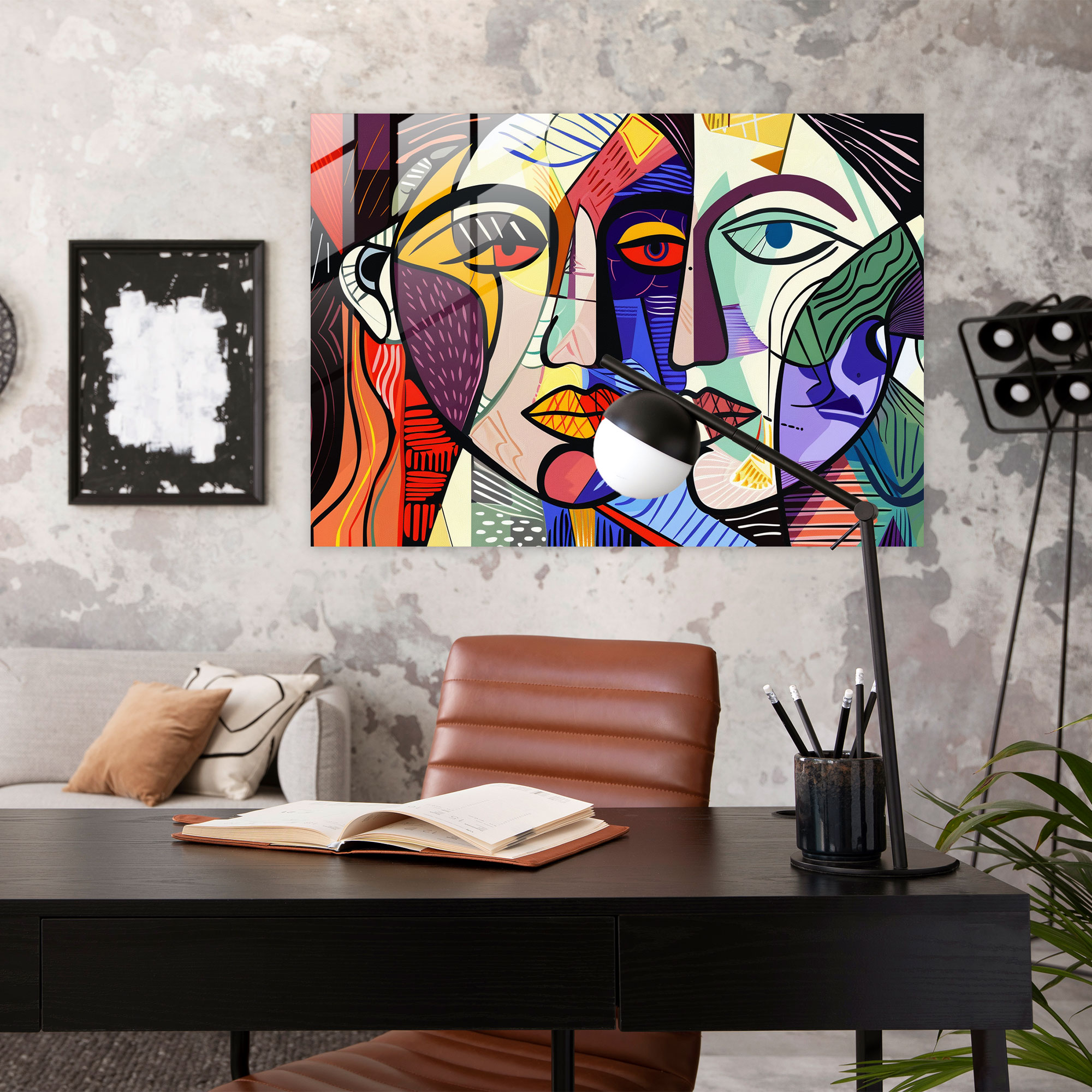 Pablo Picasso Wall Decoration - Women Series - Pablo Picasso, Wall Decoration, Modern Art, Glass Wall Art