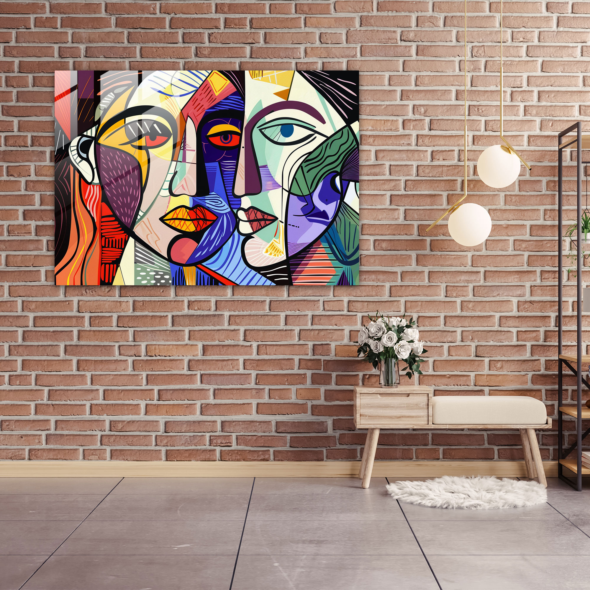 Pablo Picasso Wall Decoration - Women Series - Pablo Picasso, Wall Decoration, Modern Art, Glass Wall Art