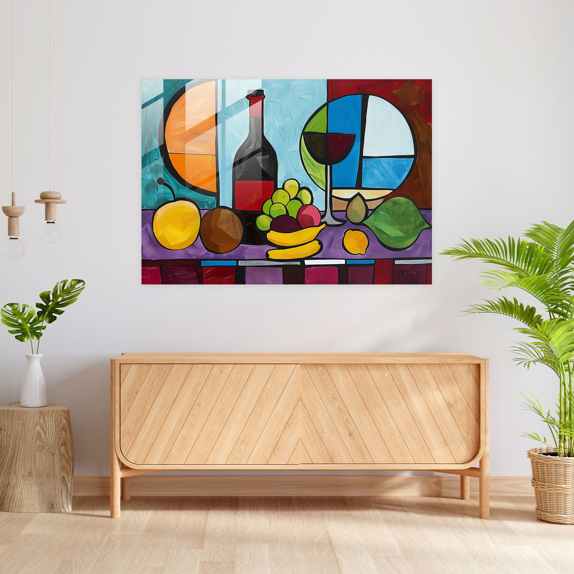 Pablo Picasso Still Life Wall Decoration - Pablo Picasso, Glass Art, Pablo Picasso, Wall Decoration