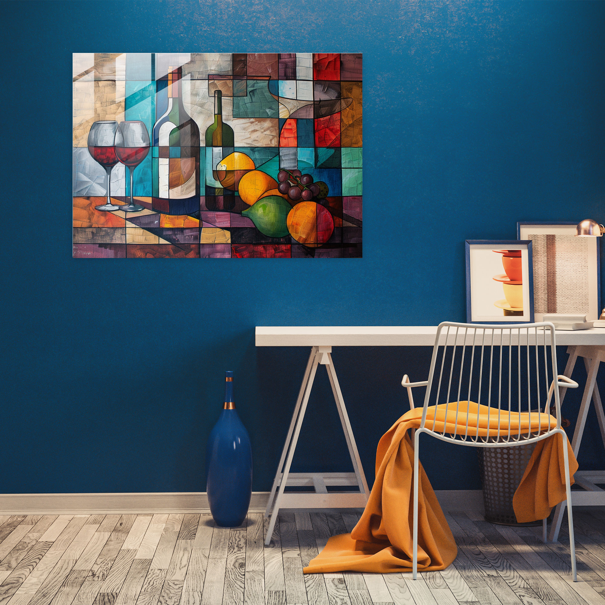 Pablo Picasso Glass Art Decoration - Pablo Picasso, Wall Decoration, Modern Art, Pablo Picasso