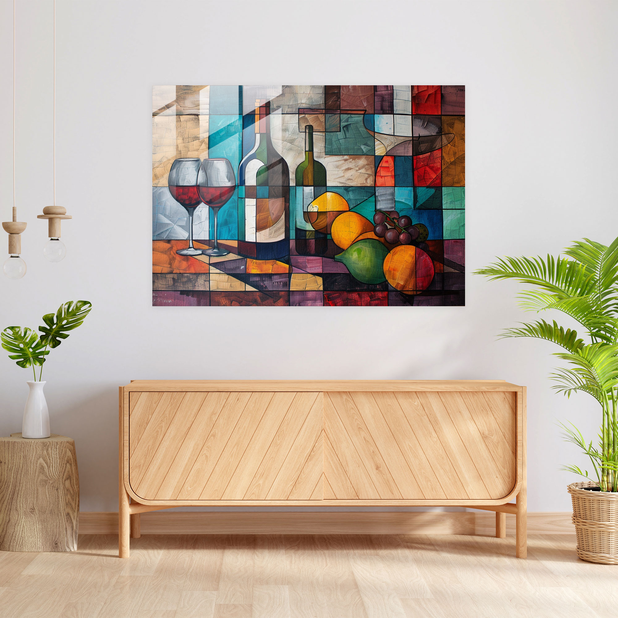 Pablo Picasso Glass Art Decoration - Pablo Picasso, Wall Decoration, Modern Art, Pablo Picasso