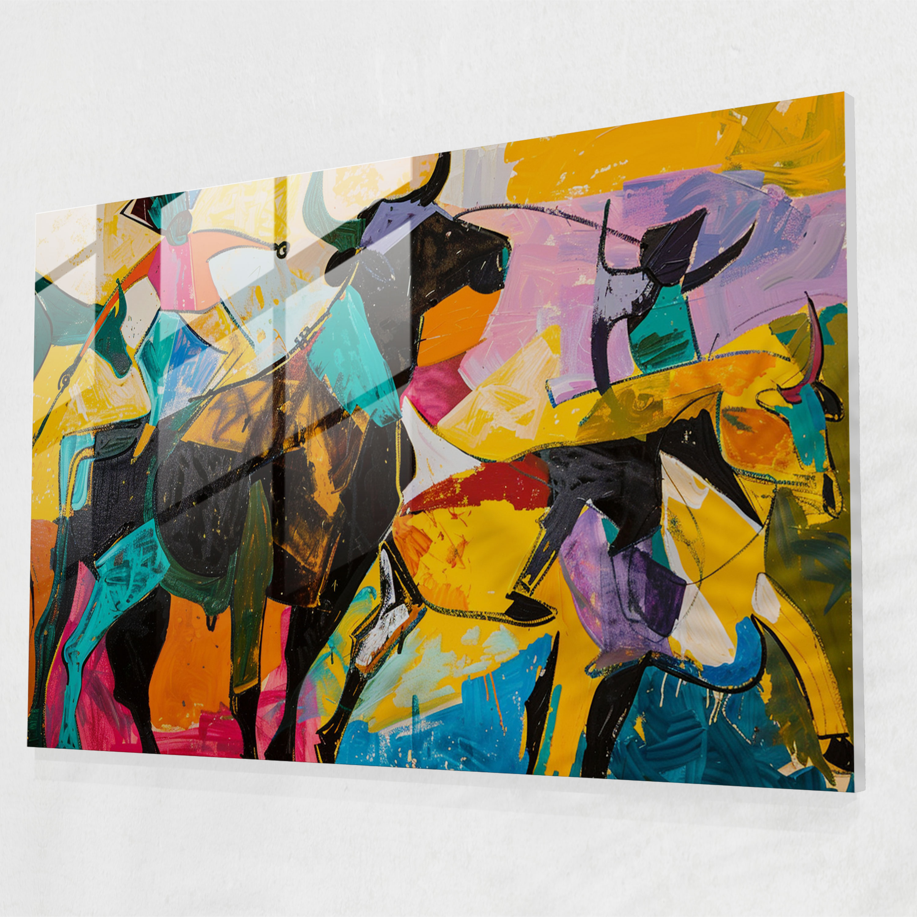 Pablo Picasso Glass Wall Art Decor - Pablo Picasso, Pablo Picasso, Modern Art, Wall Decoration