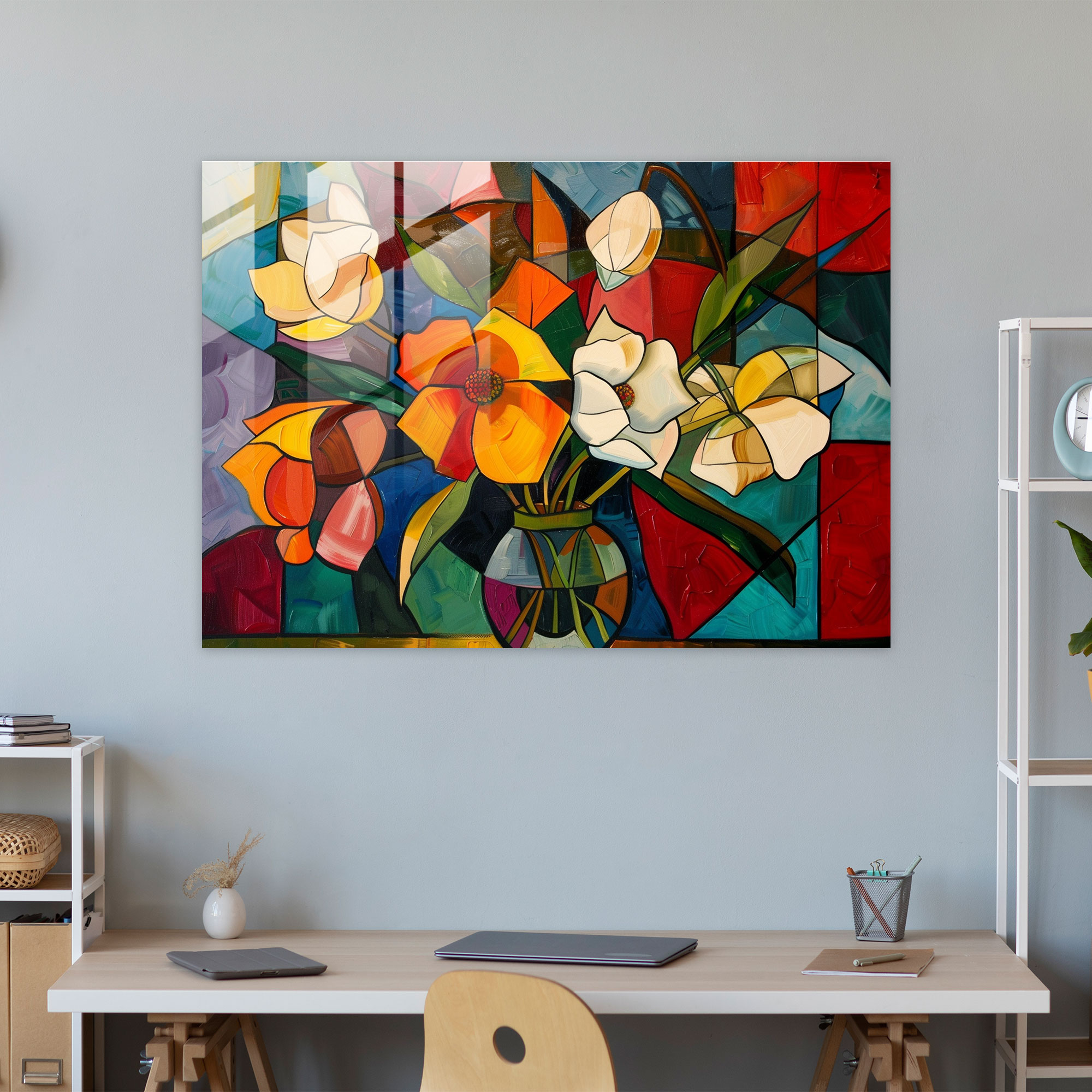 Pablo Picasso Glass Art Home Decoration - Pablo Picasso, Home Decoration, Pablo Picasso, Modern Art