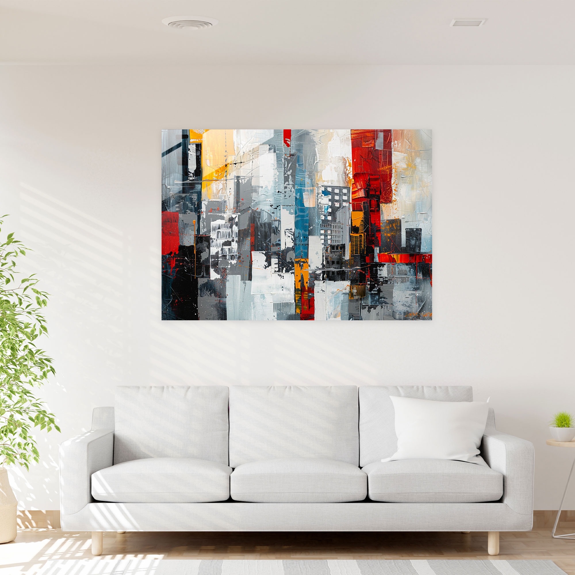 Pablo Picasso Wall Decoration - Abstract Cityscape - Pablo Picasso, Modern Art, Abstract Art, Wall Decoration