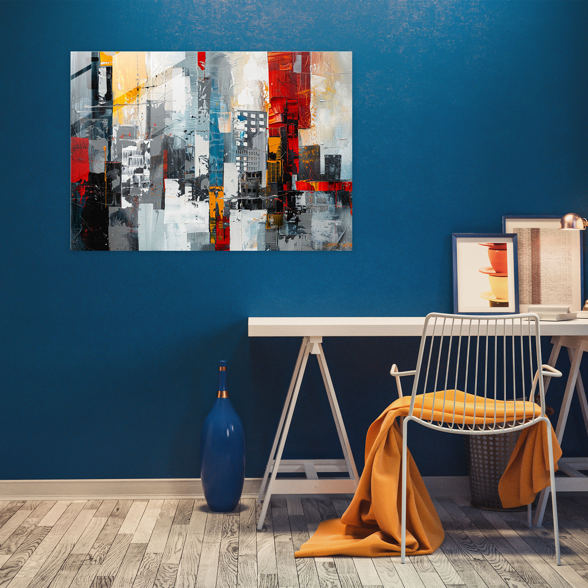 Pablo Picasso Wall Decoration - Abstract Cityscape - Pablo Picasso, Modern Art, Abstract Art, Wall Decoration