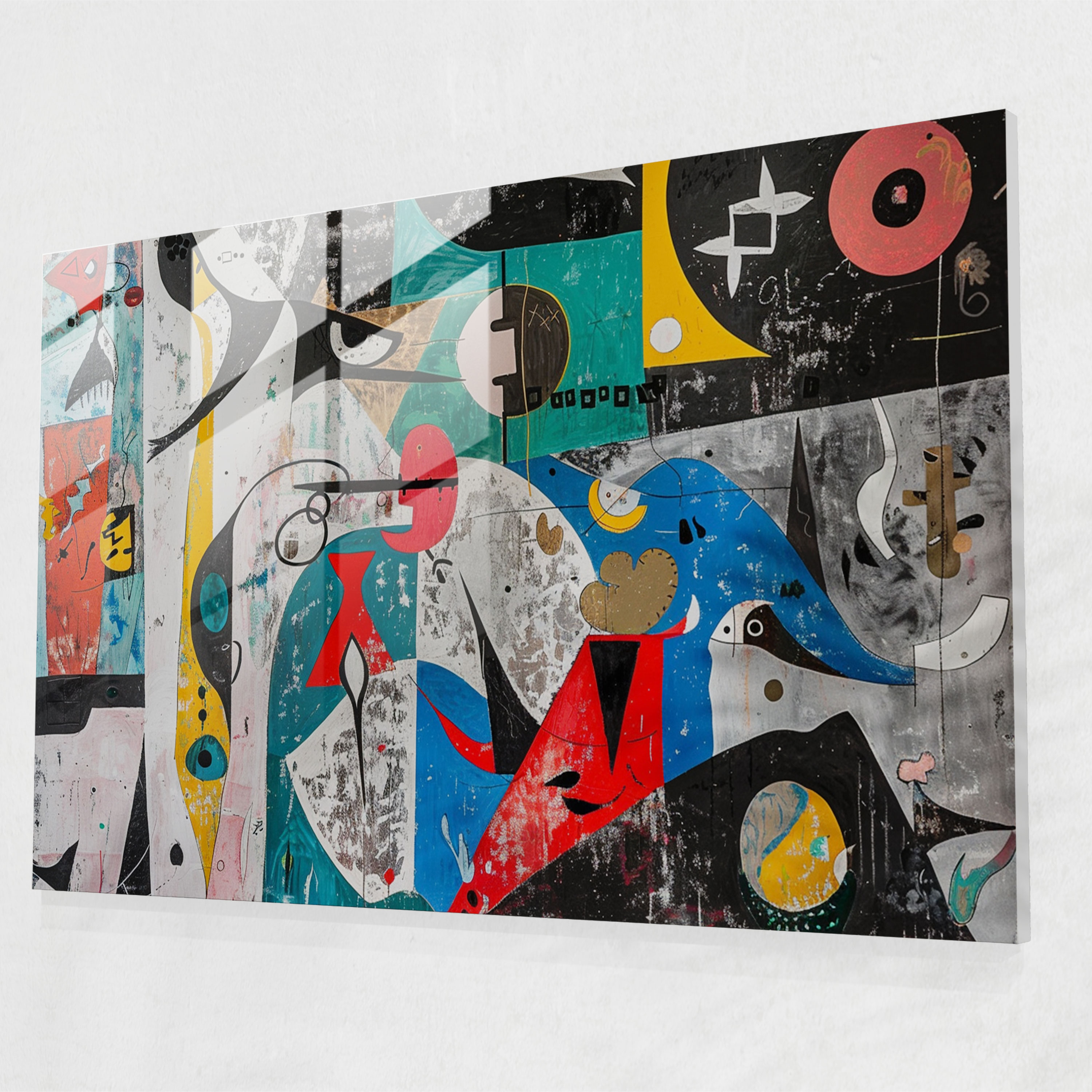 Pablo Picasso Wall Decoration - Surreal Composition - Pablo Picasso, Home Decoration, Pablo Picasso, Wall Decoration
