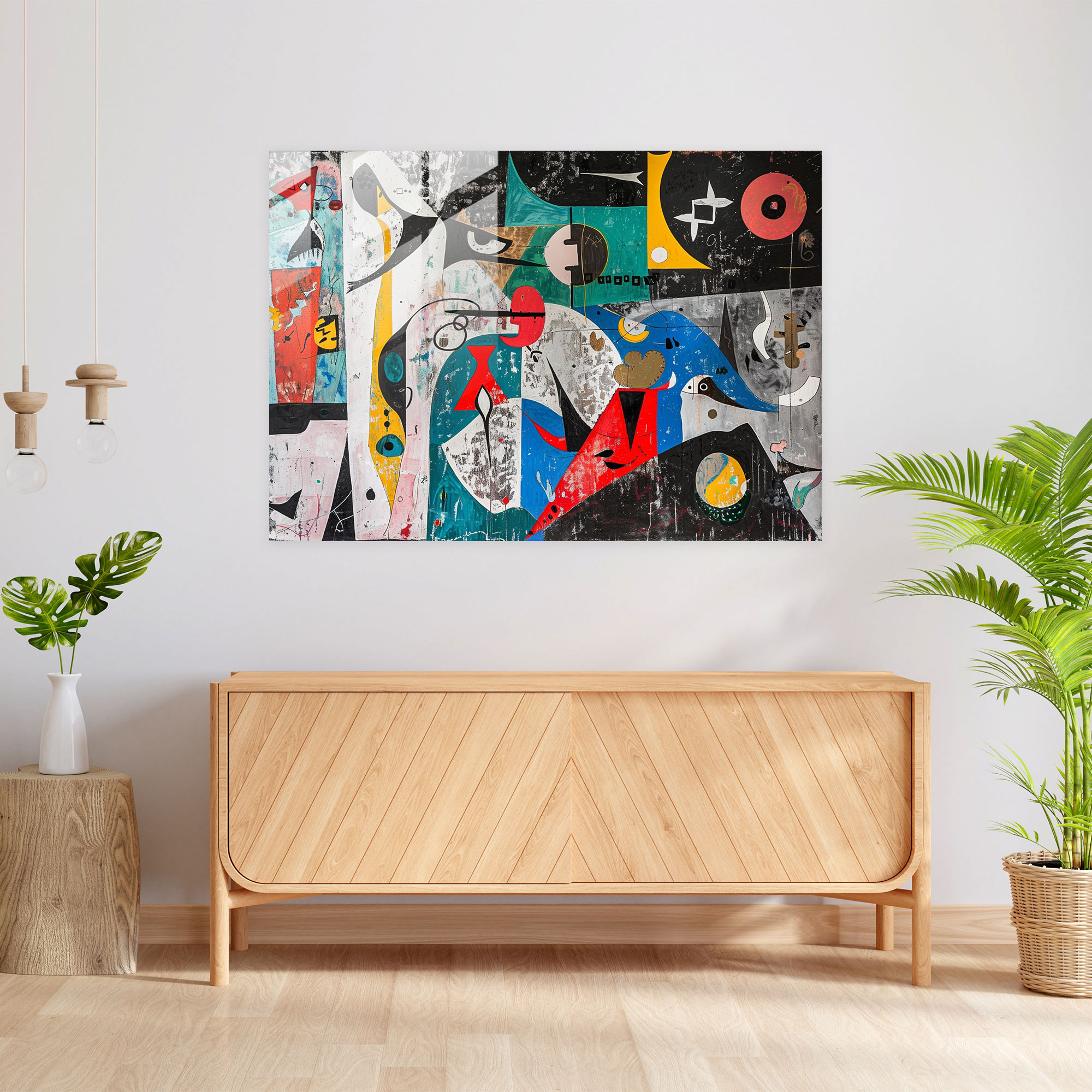 Pablo Picasso Wall Decoration - Surreal Composition - Pablo Picasso, Home Decoration, Pablo Picasso, Wall Decoration