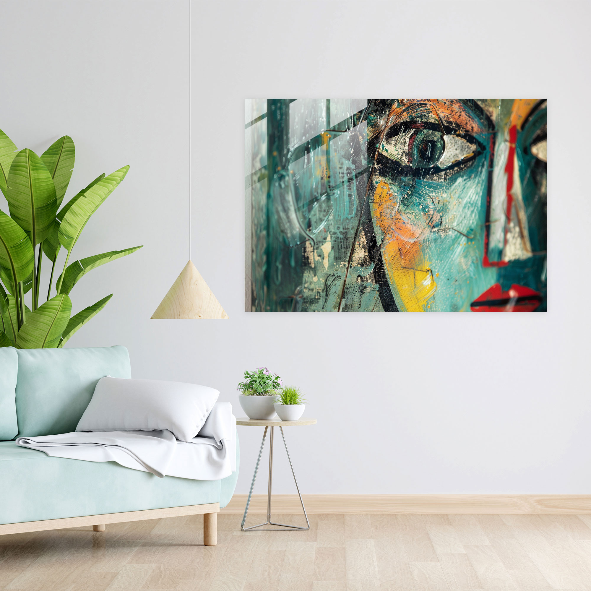 Pablo Picasso Glass Print Home Decoration - Pablo Picasso, Glass Print, Home Decoration, Modern Art