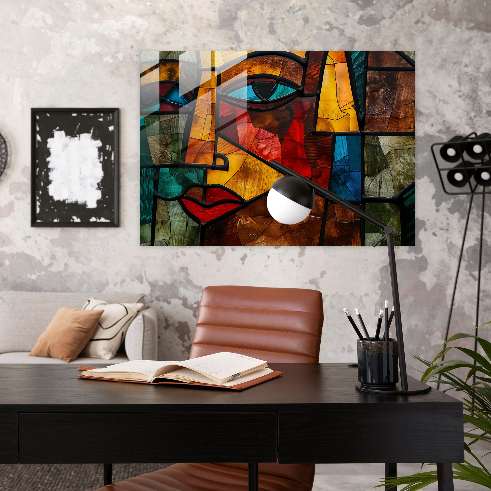 Pablo Picasso Glass Print Home Decoration - Pablo Picasso, Modern Art, Pablo Picasso, Cubism