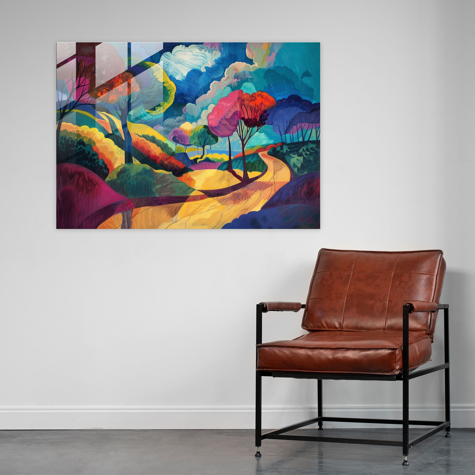 Pablo Picasso Home Decoration - Surreal Landscape - Pablo Picasso, Pablo Picasso, Glass Art, Home Decoration