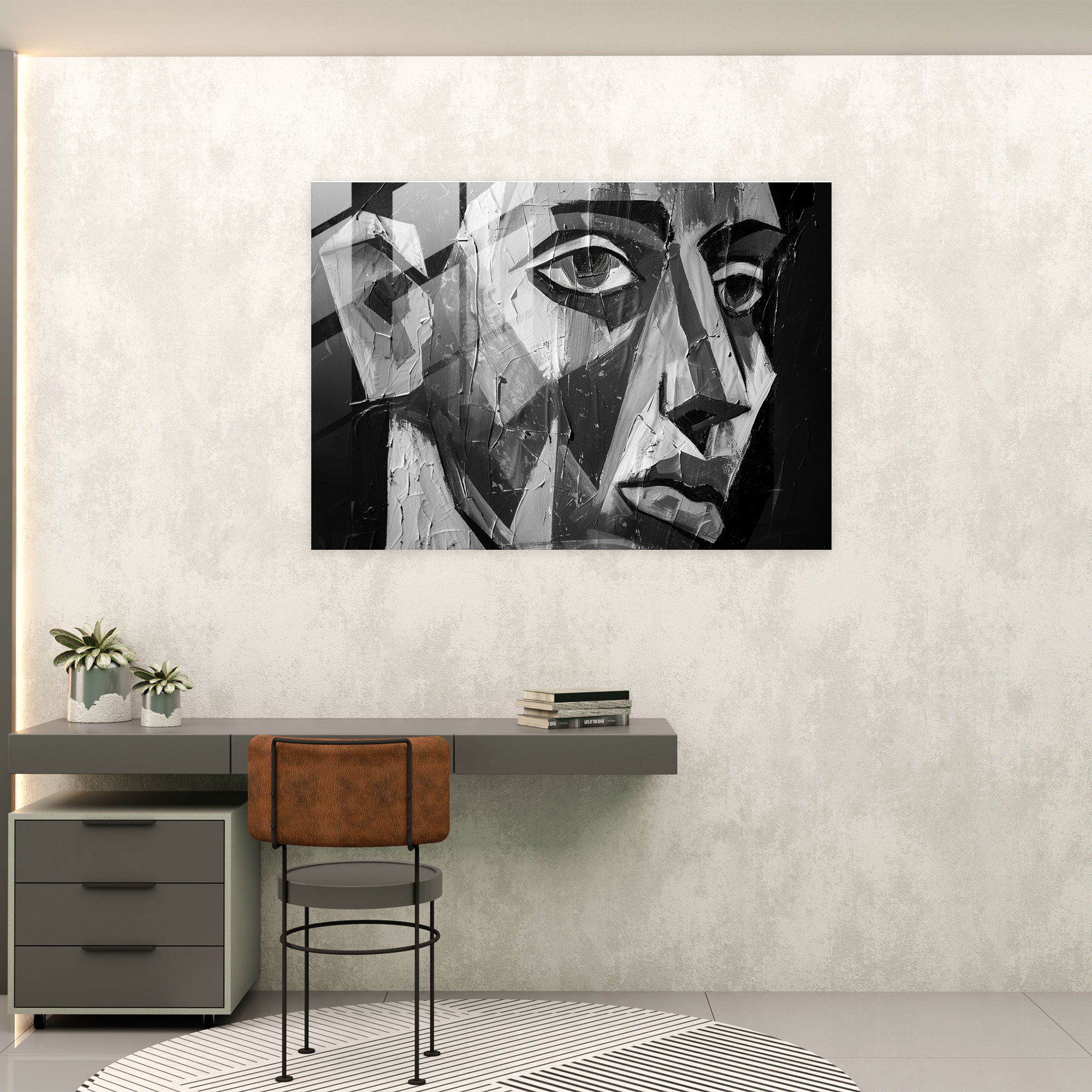 Pablo Picasso Modern Art - Minimalist Portrait - Pablo Picasso, Modern Art, Pablo Picasso, Wall Decoration