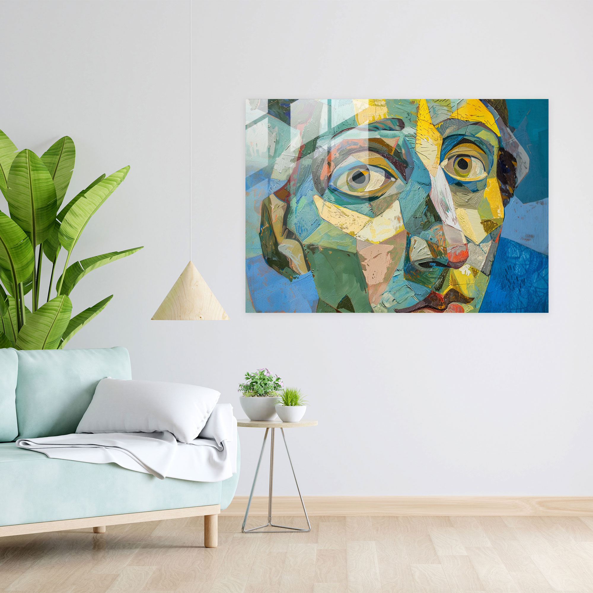 Pablo Picasso Glass Wall Art - Surrealist Portrait - Pablo Picasso, Glass Wall Art, Pablo Picasso, Glass Art