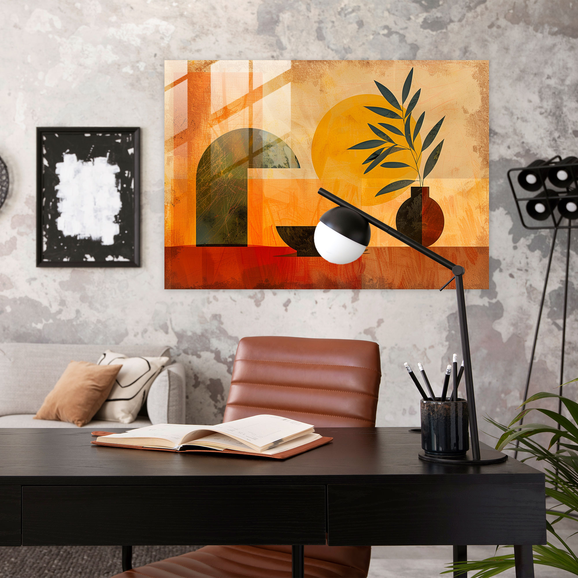 Pablo Picasso Wall Decoration - Abstract Still Life - Pablo Picasso, Wall Decoration, Pablo Picasso, Glass Art