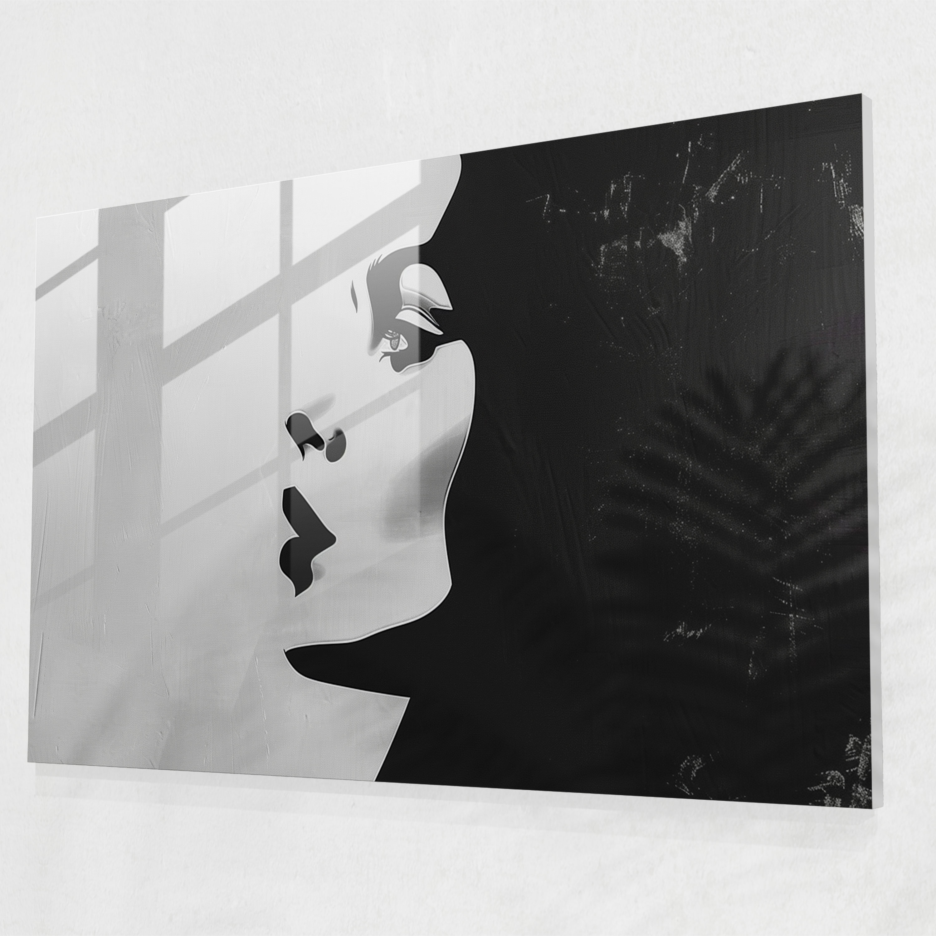 Pablo Picasso Glass Art - Minimalist Portrait - Pablo Picasso, Minimalist, Glass Art, Portrait
