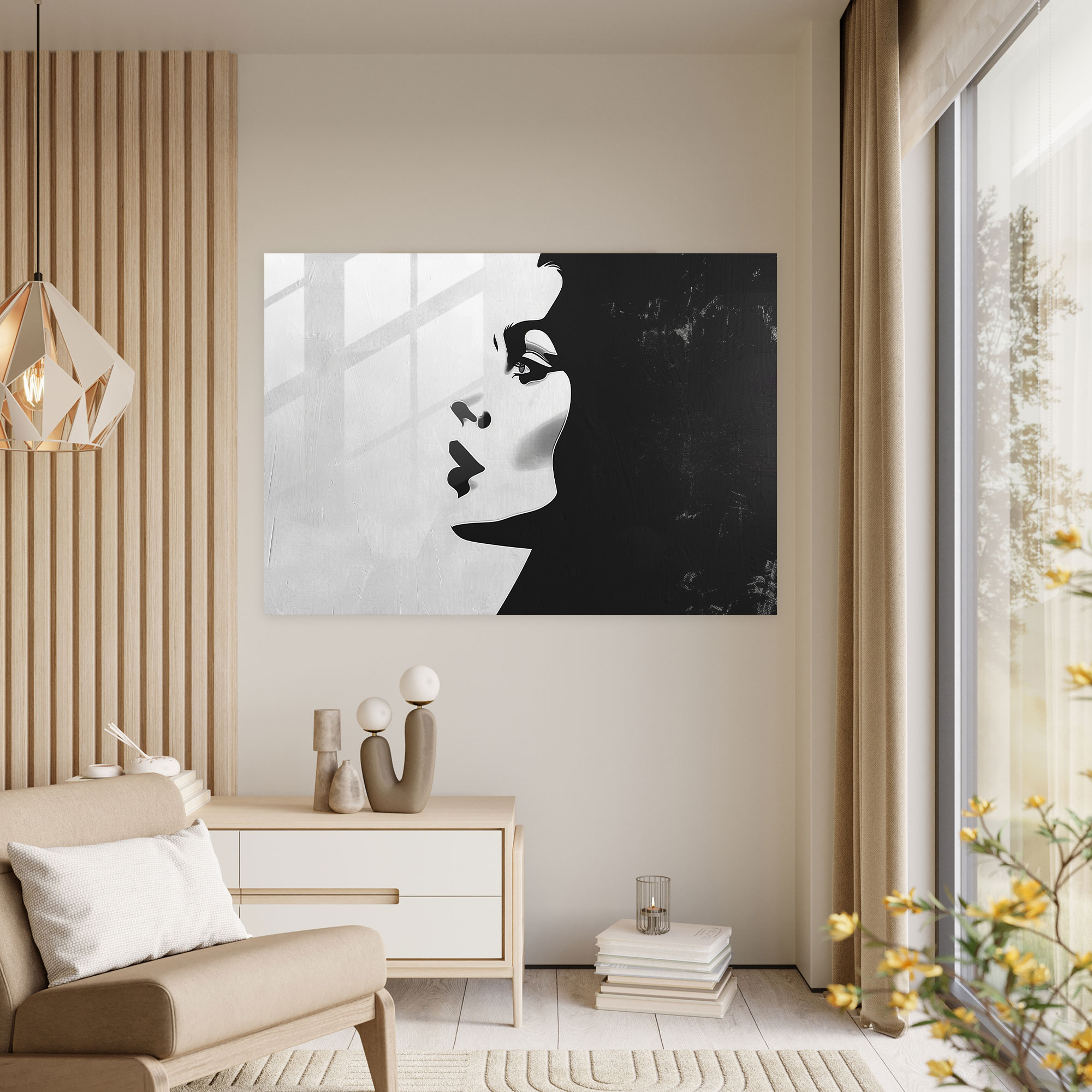 Pablo Picasso Glass Art - Minimalist Portrait - Pablo Picasso, Minimalist, Glass Art, Portrait