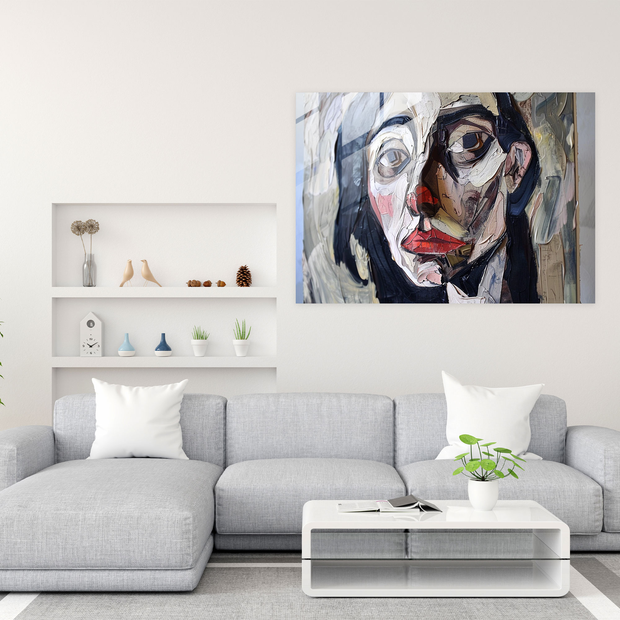 Pablo Picasso Glass Print - Pablo Picasso, Wall Decoration, Pablo Picasso, Glass Wall Art