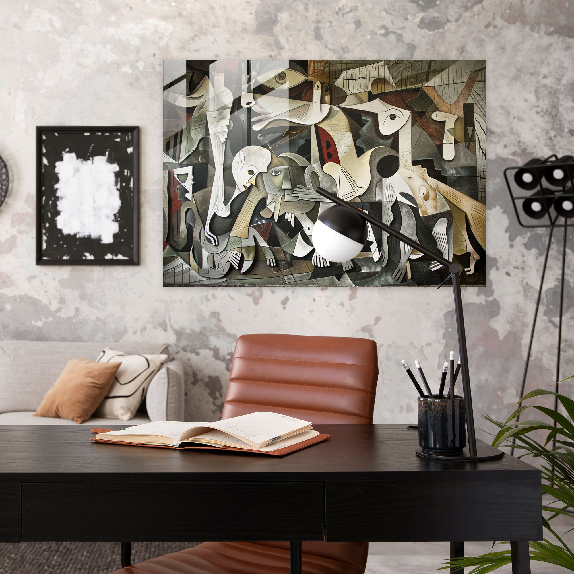 Pablo Picasso Home Decoration - Pablo Picasso, Glass Print, Pablo Picasso, Home Decoration