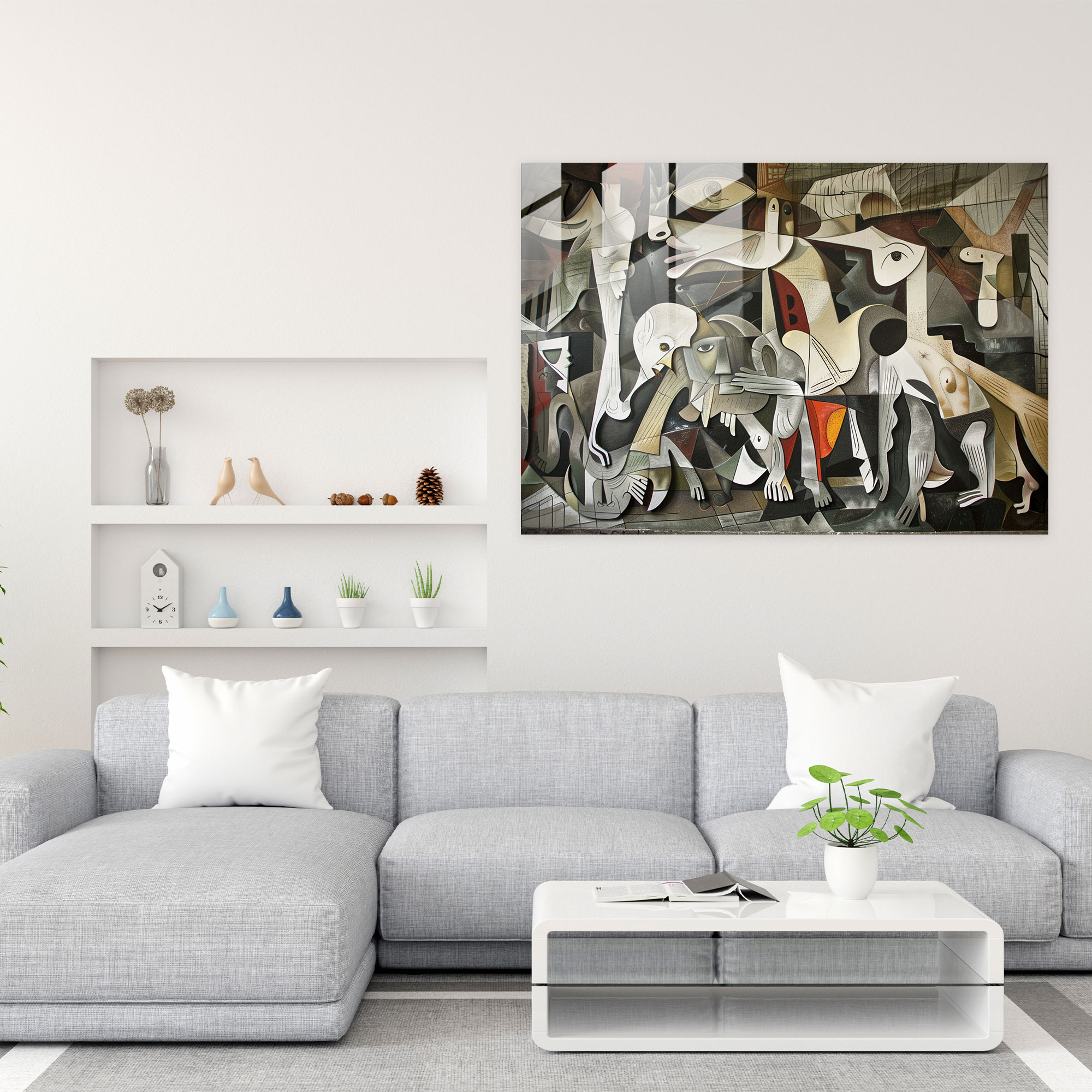 Pablo Picasso Home Decoration - Pablo Picasso, Glass Print, Pablo Picasso, Home Decoration