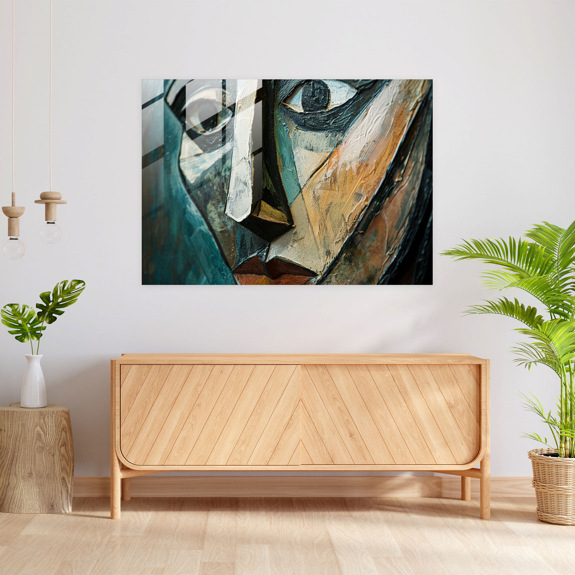 Pablo Picasso Wall Decoration - Pablo Picasso, Modern Art, Glass Print, Wall Decoration