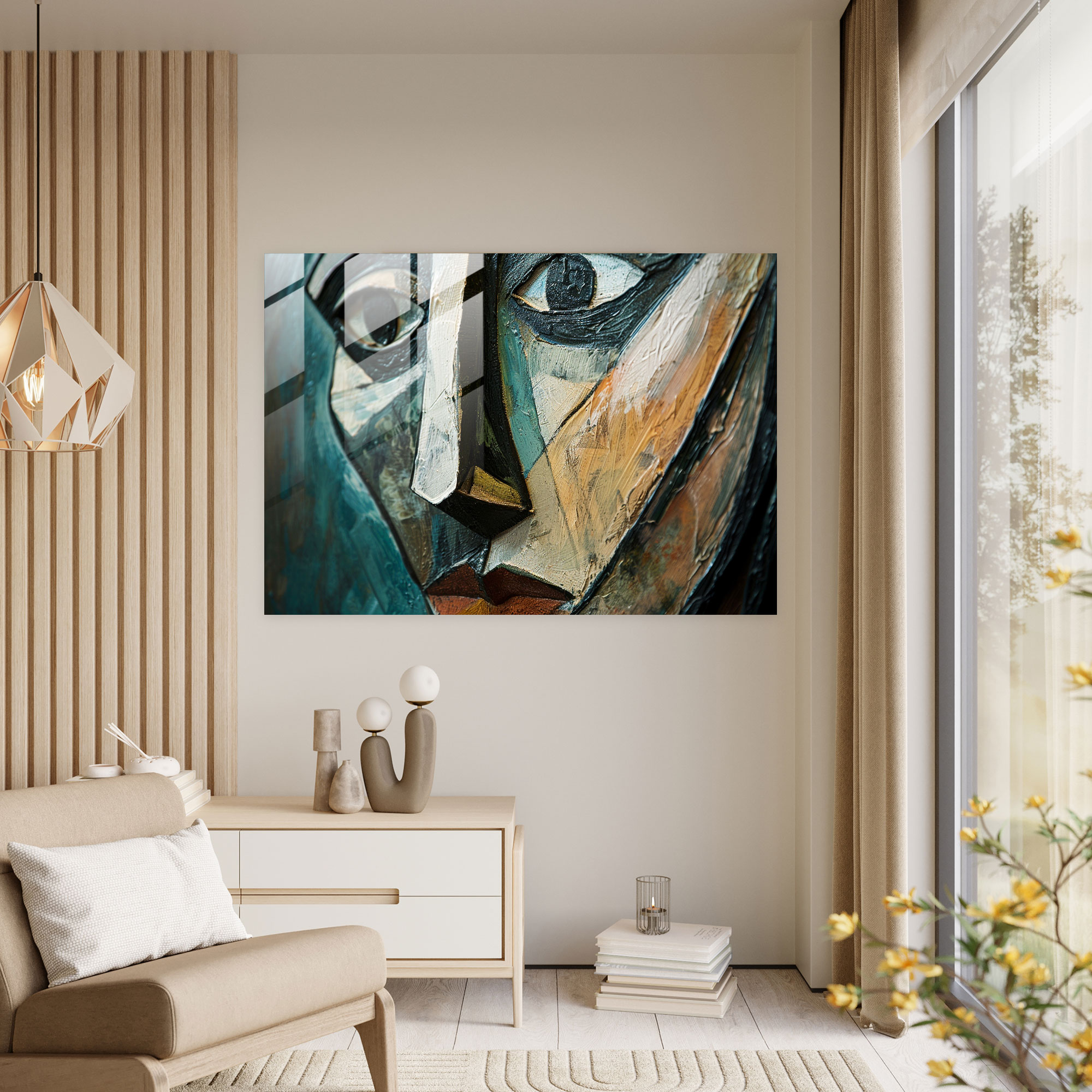 Pablo Picasso Wall Decoration - Pablo Picasso, Modern Art, Glass Print, Wall Decoration