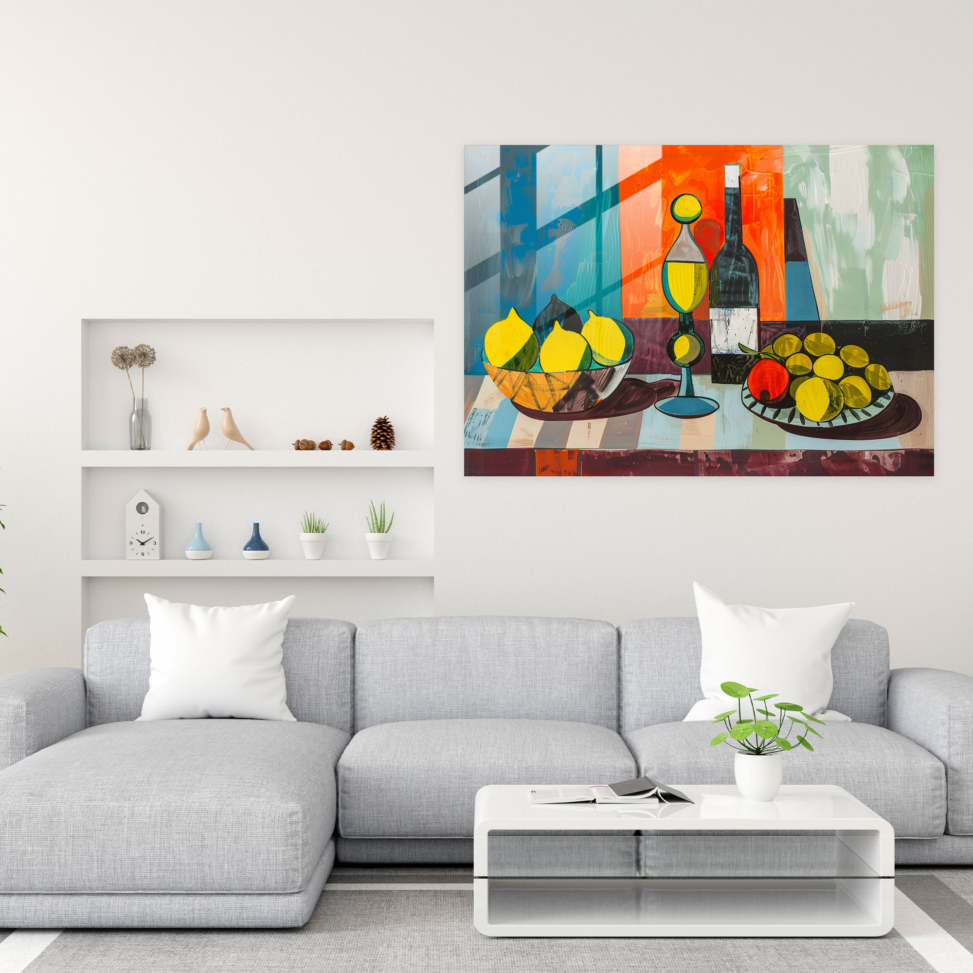 Pablo Picasso Home Decoration - Vibrant Still Life - Pablo Picasso, Modern Art, Pablo Picasso, Still Life Art