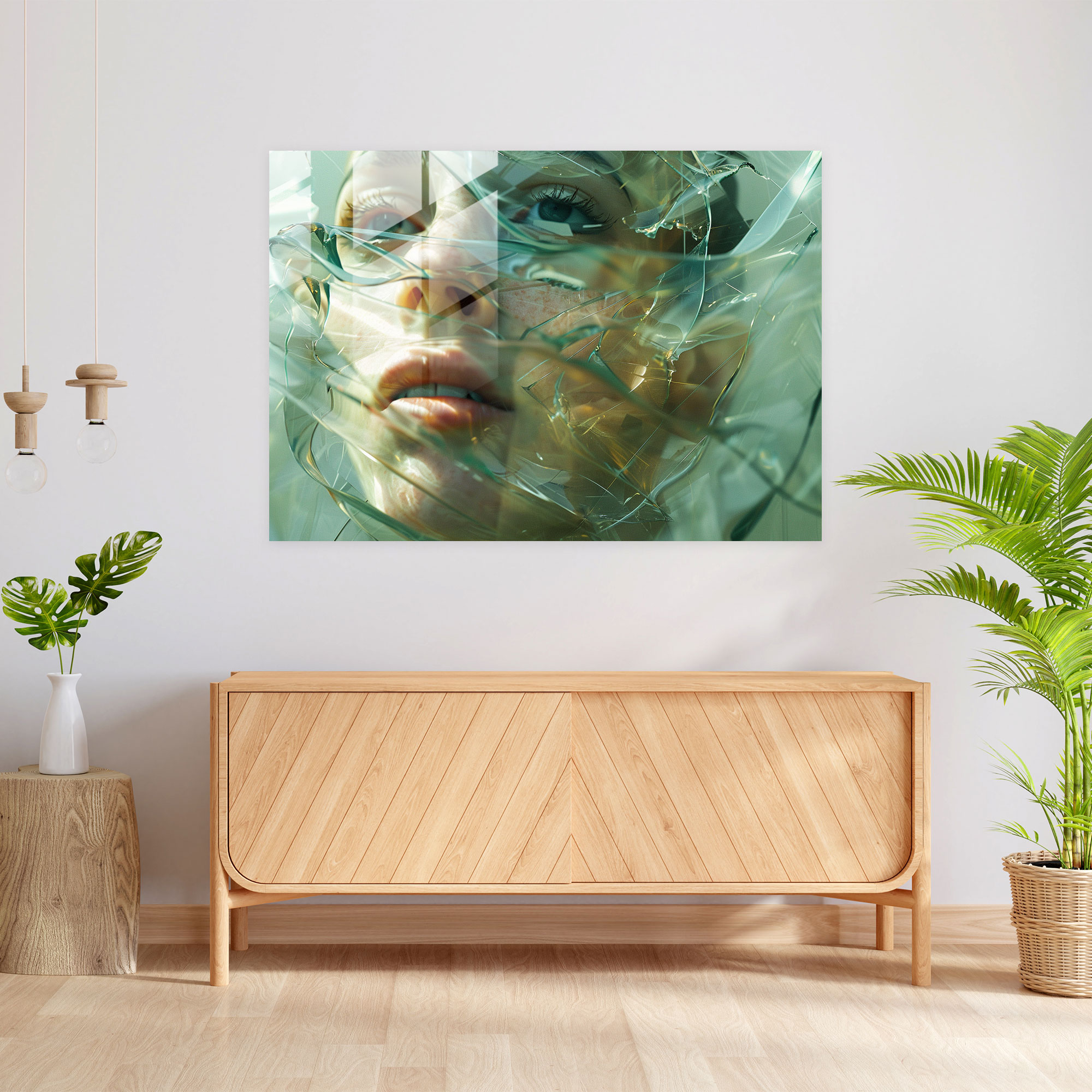 Pablo Picasso Distorted Portrait Glass Art - Pablo Picasso, Intriguing Art, Pablo Picasso, Glass Art