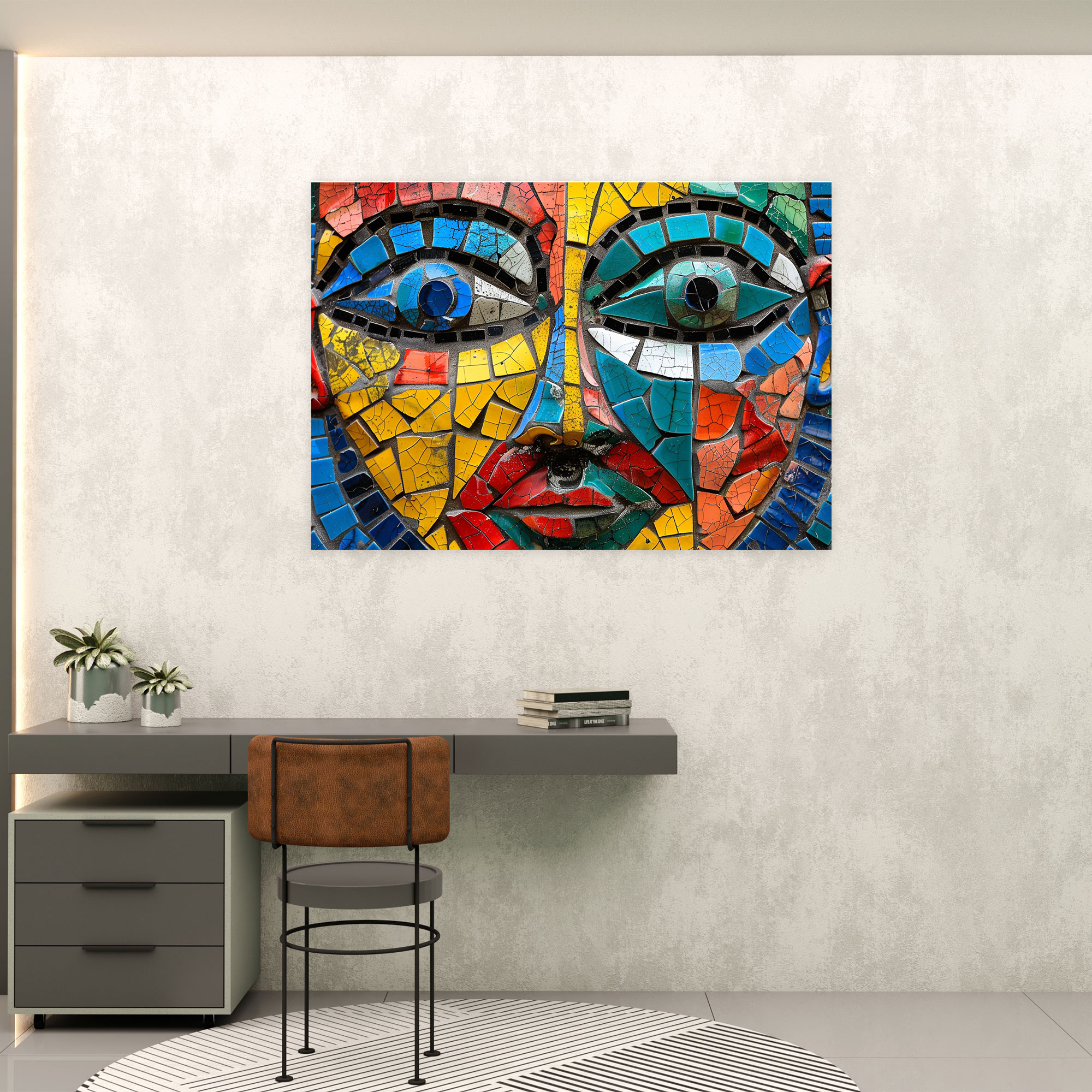 Pablo Picasso Canvas Print - Pablo Picasso, Wall Art, Home Decoration, Vibrant Colors