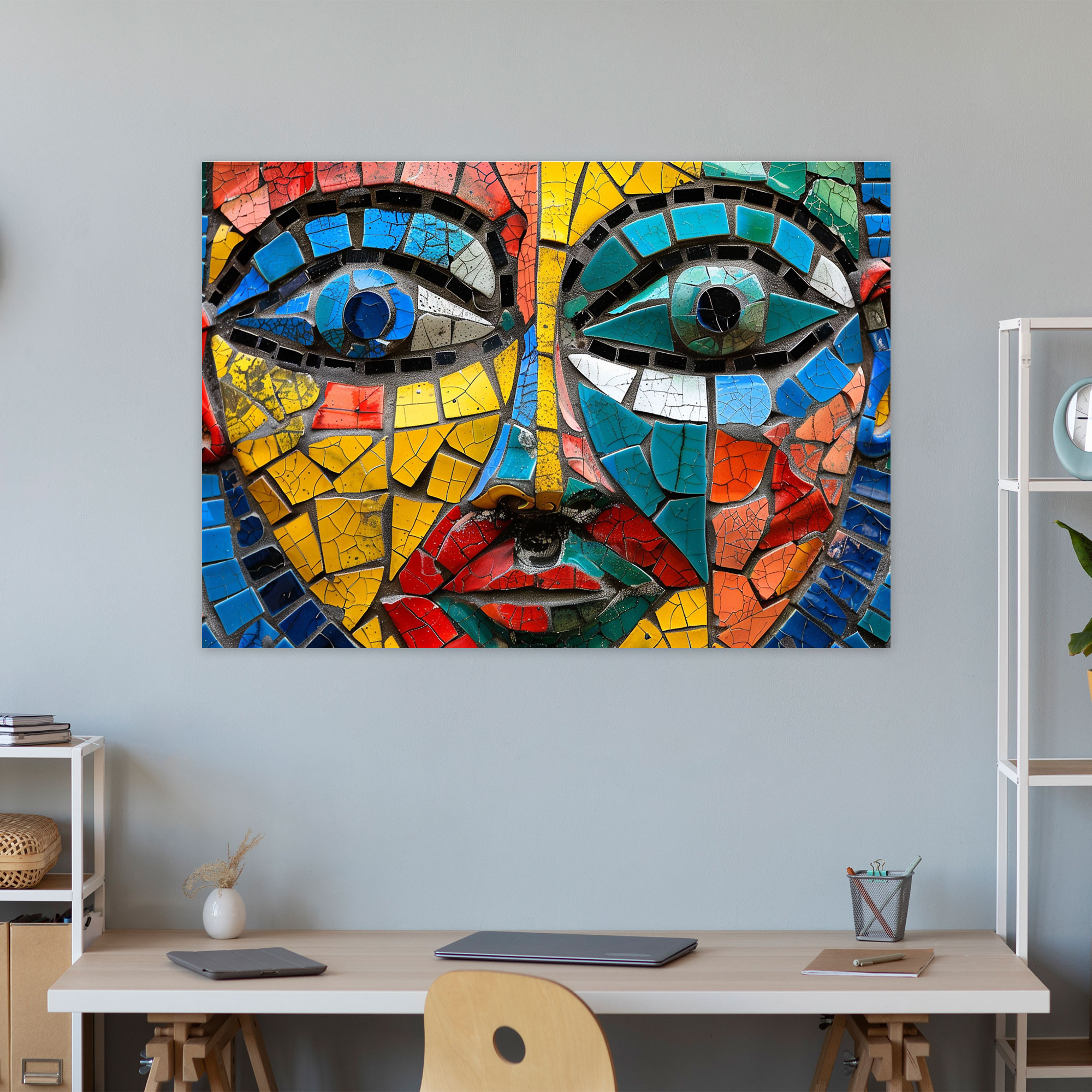 Pablo Picasso Canvas Print - Pablo Picasso, Wall Art, Home Decoration, Vibrant Colors